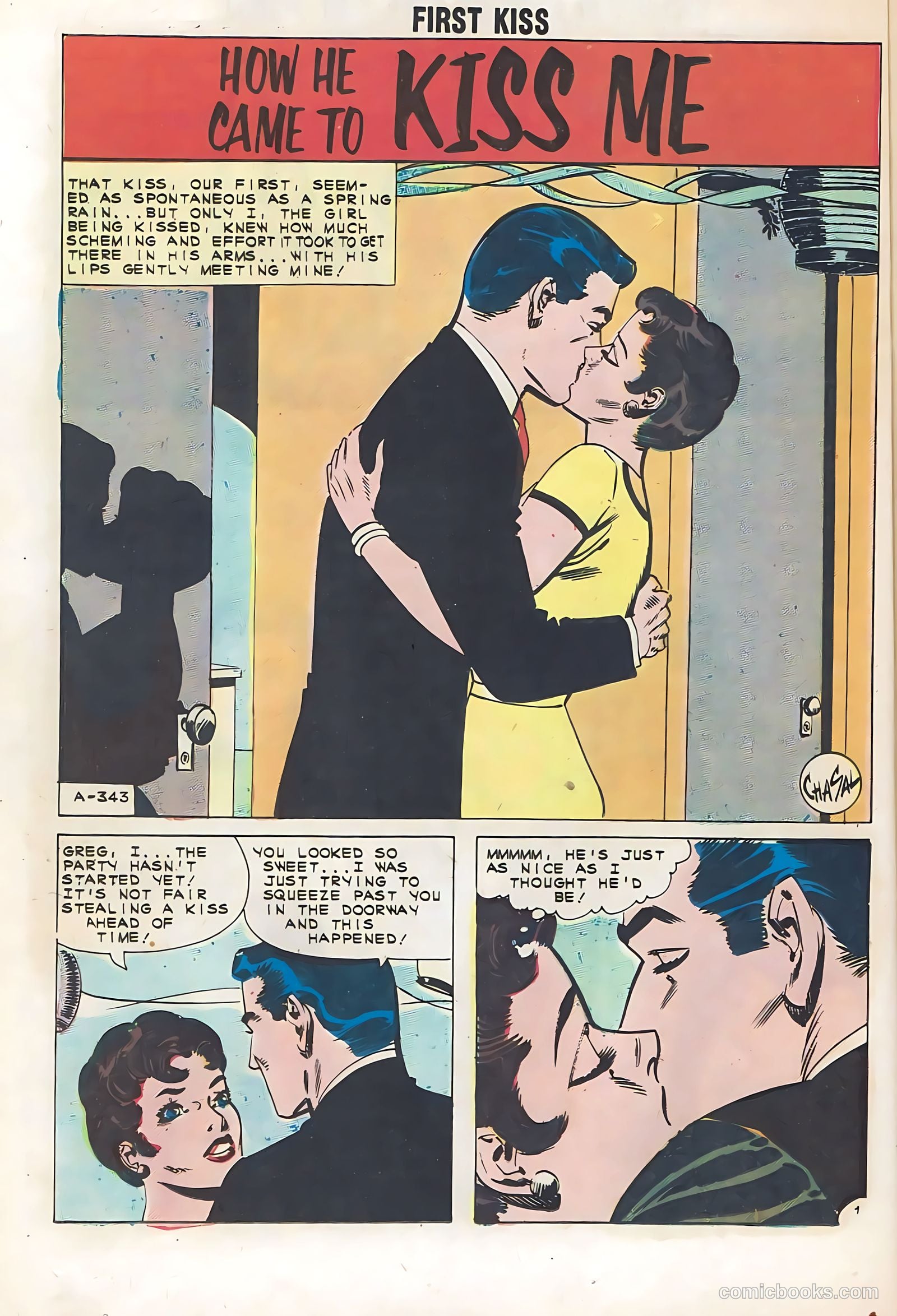 First Kiss #21 — page 20 of 36
