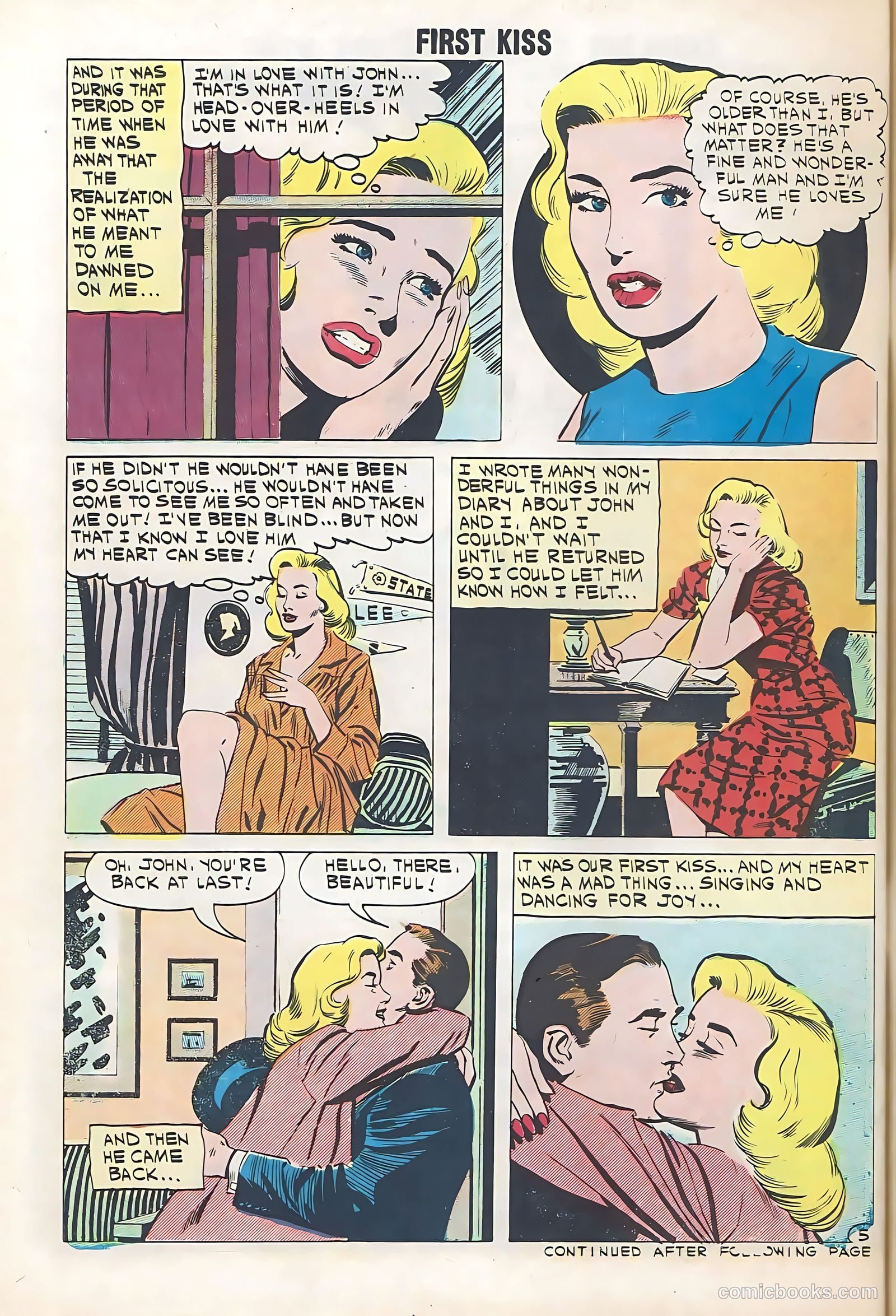 First Kiss #21 — page 30 of 36