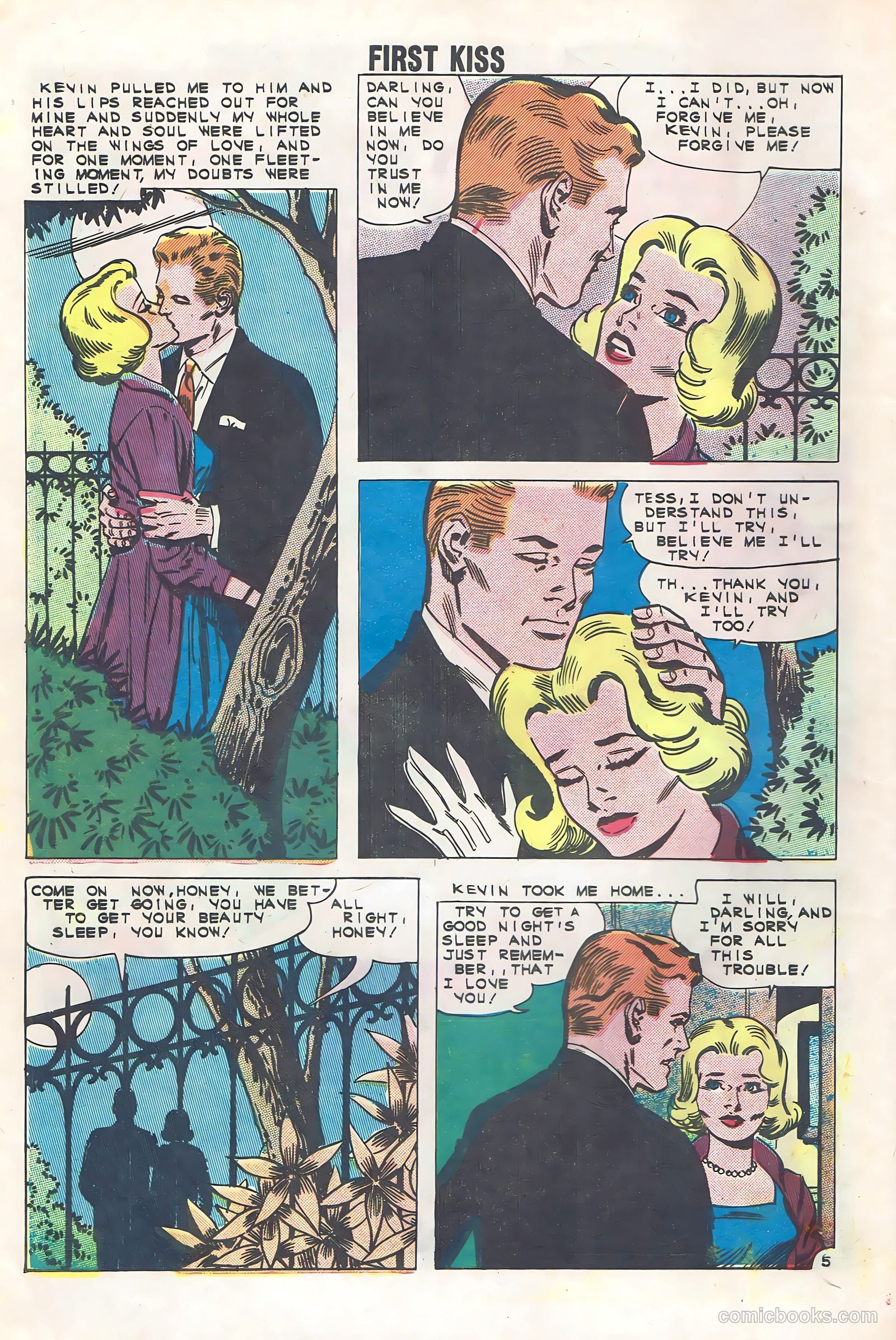First Kiss #22 — page 8 of 36