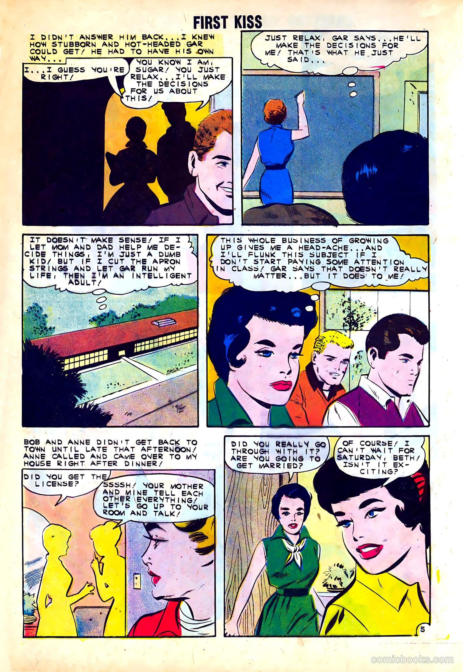 First Kiss #24 — page 8 of 36