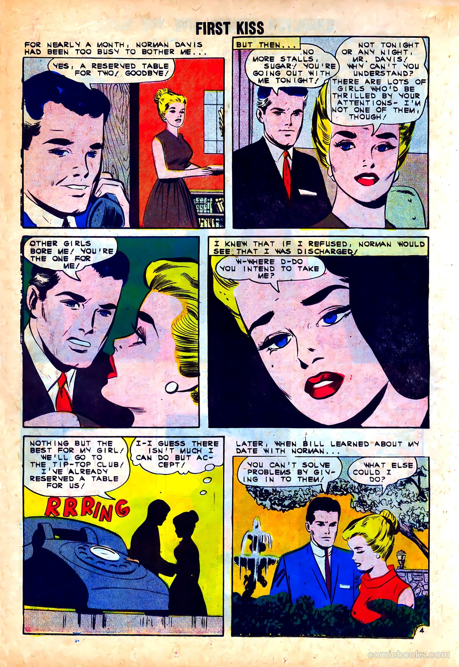 First Kiss #24 — page 18 of 36