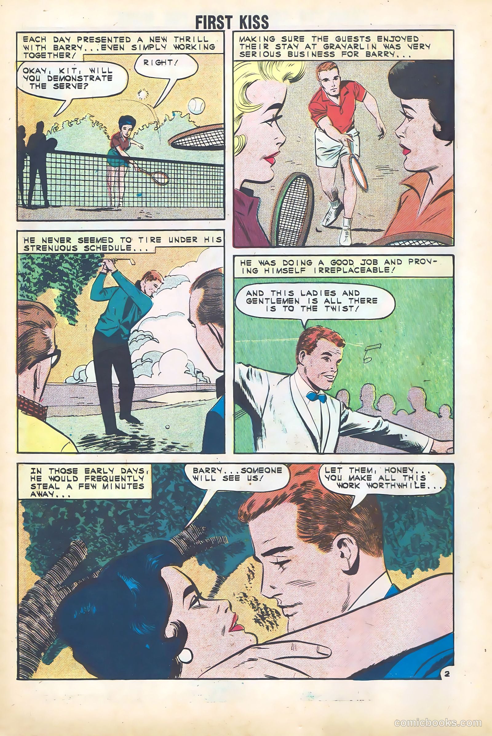 First Kiss #27 — page 10 of 36