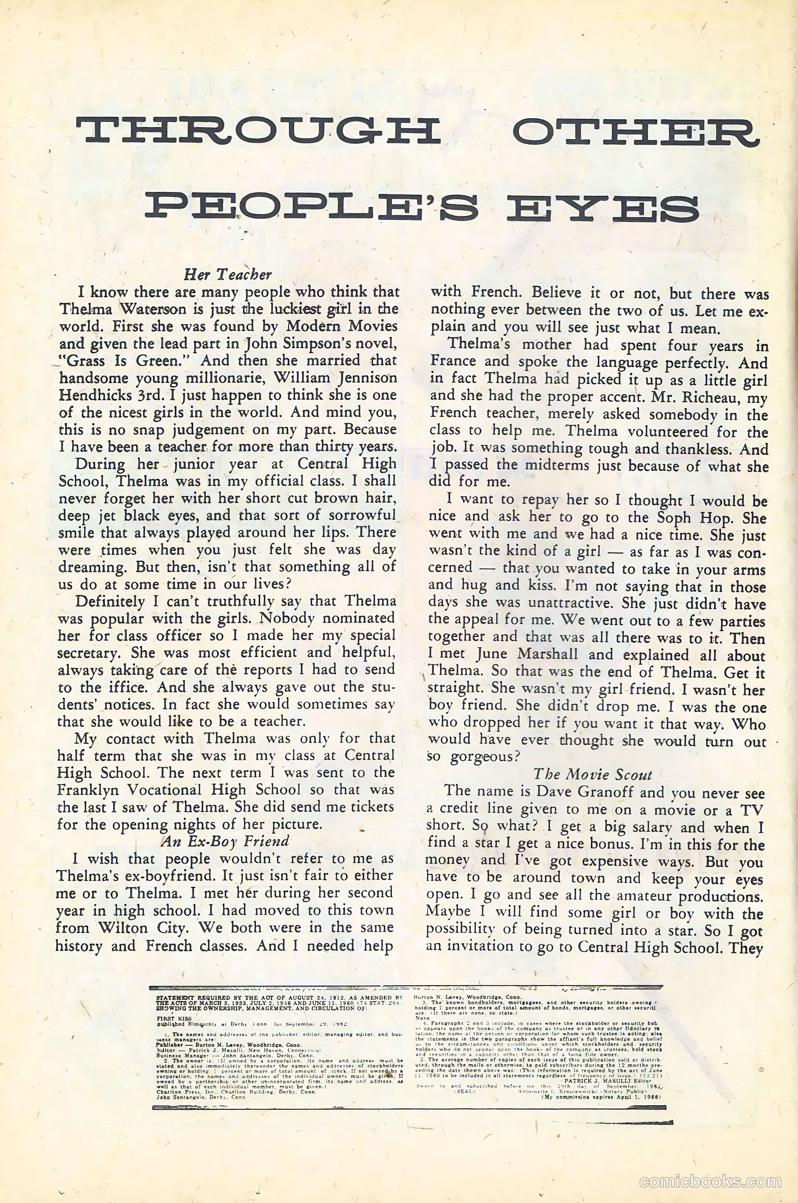 First Kiss #30 — page 20 of 36