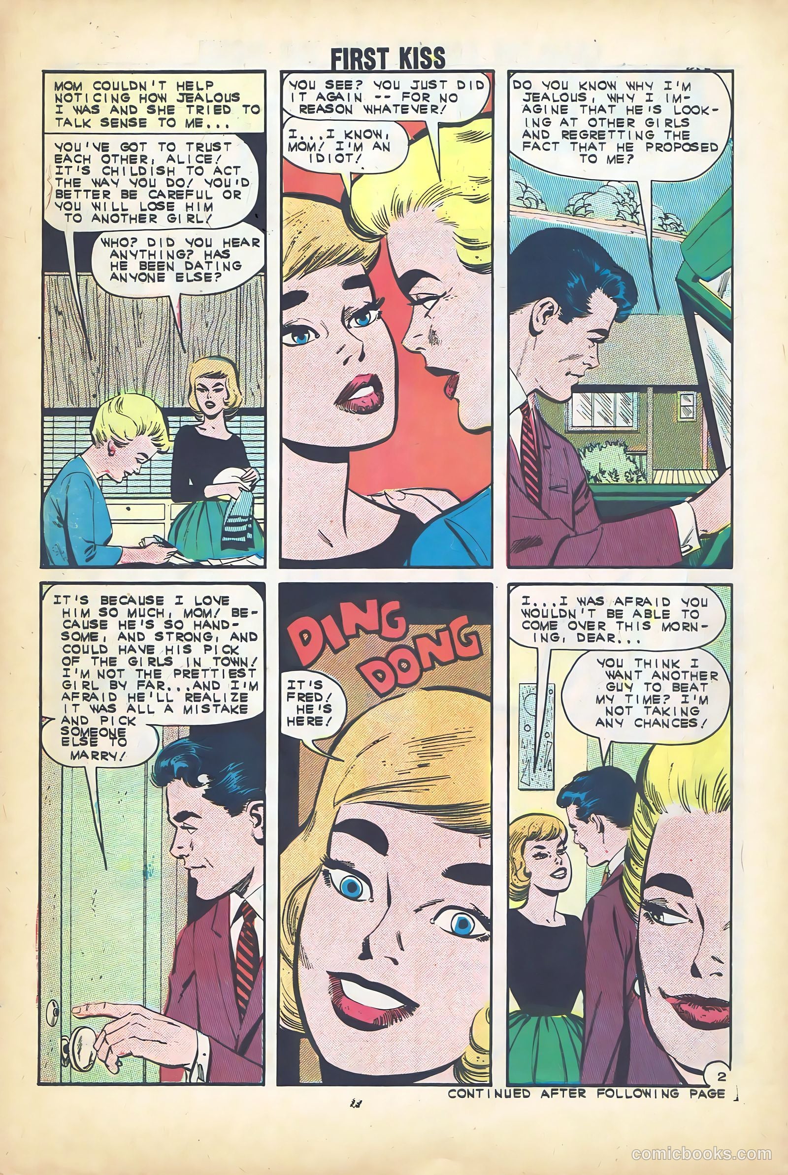 First Kiss #31 — page 30 of 36