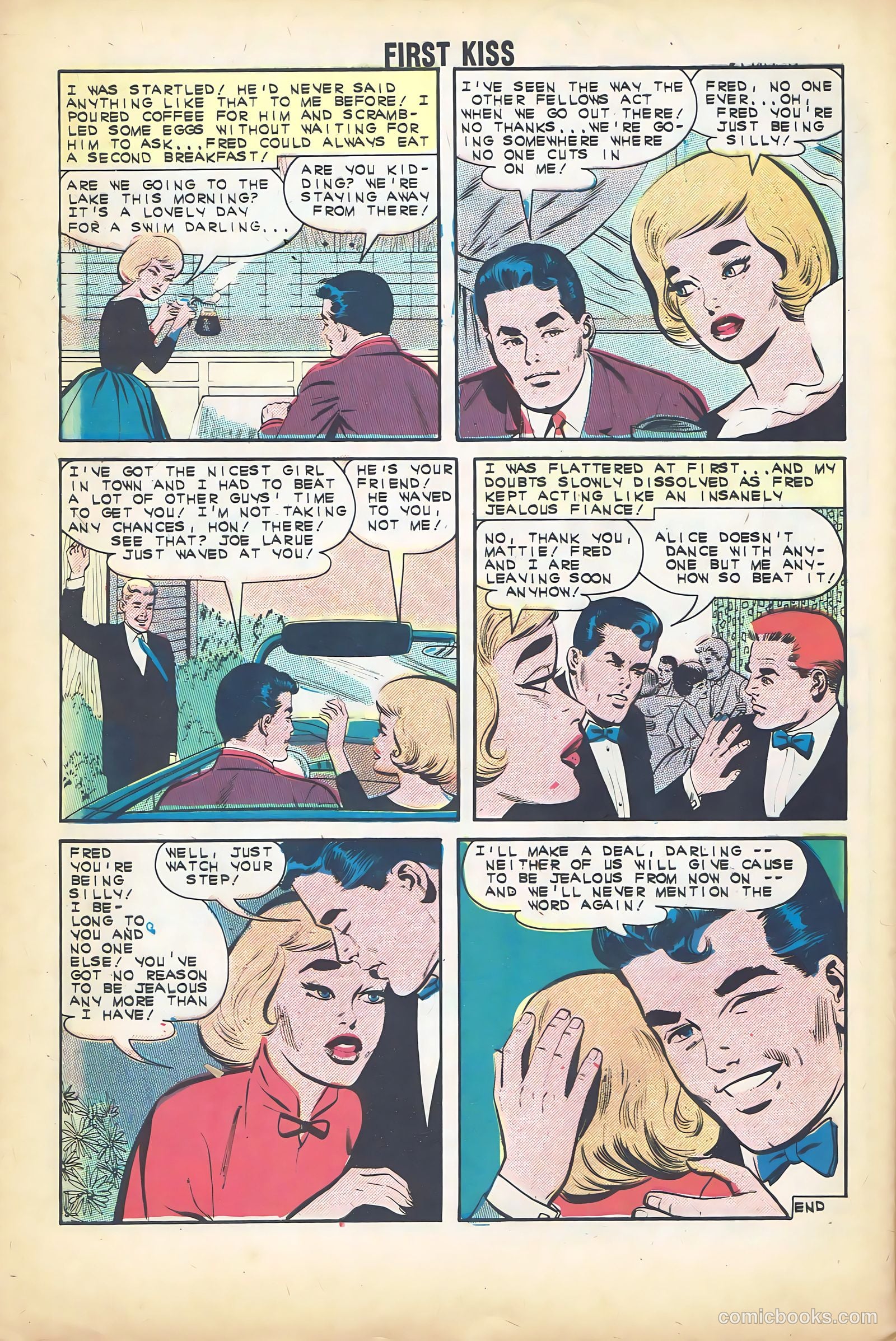 First Kiss #31 — page 32 of 36