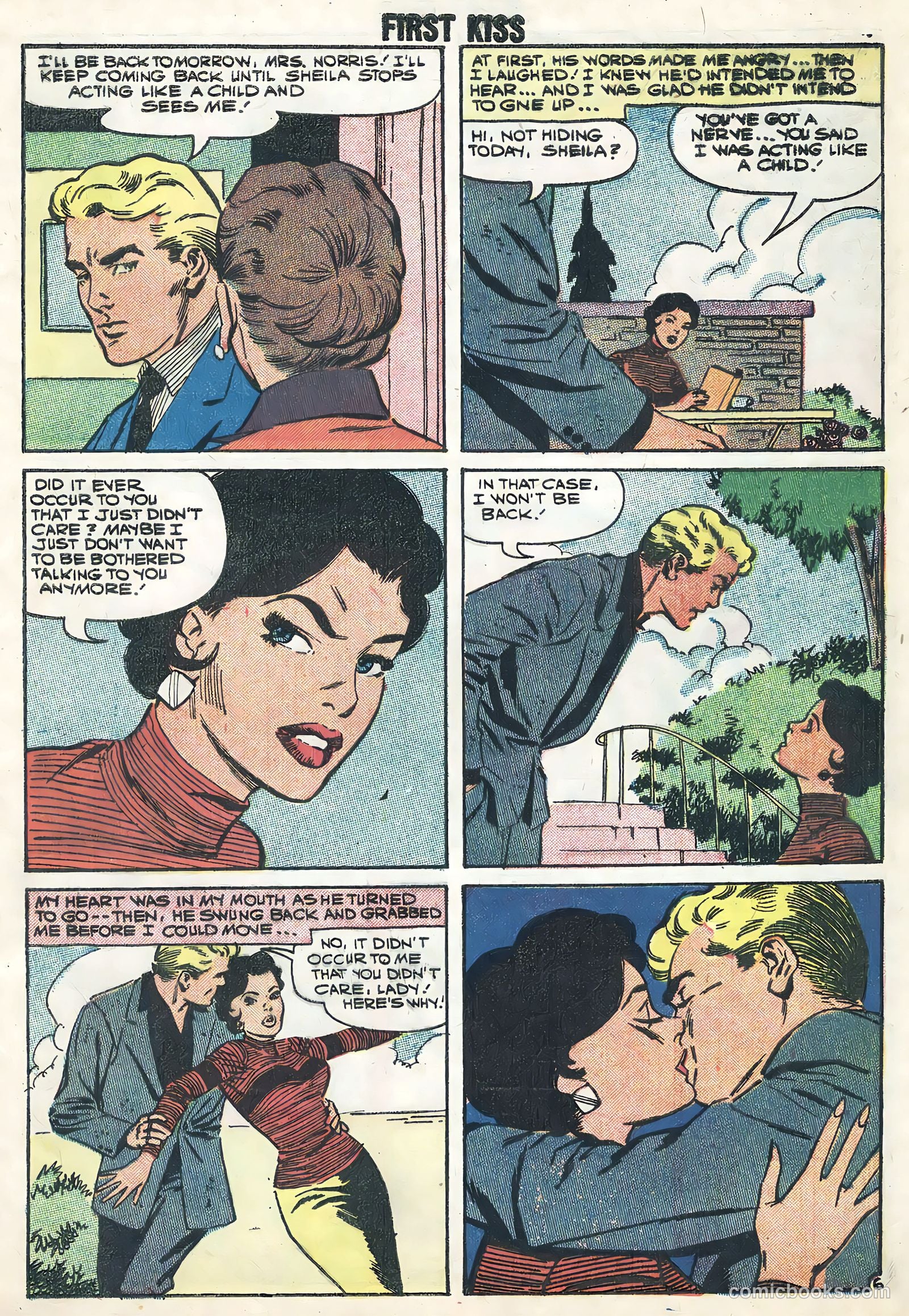 First Kiss #6 — page 9 of 36
