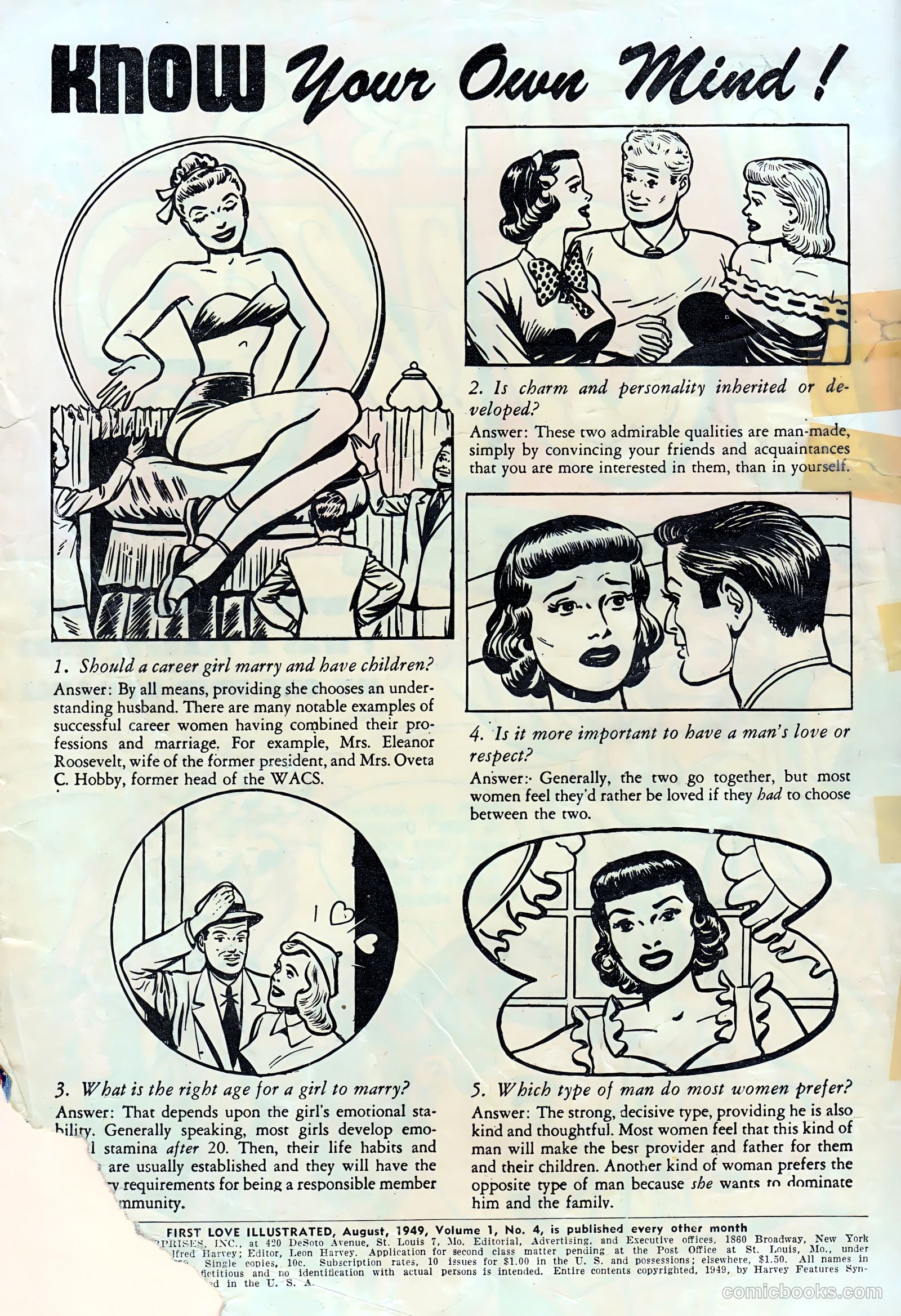 First Love Illustrated #4 — page 2 of 52