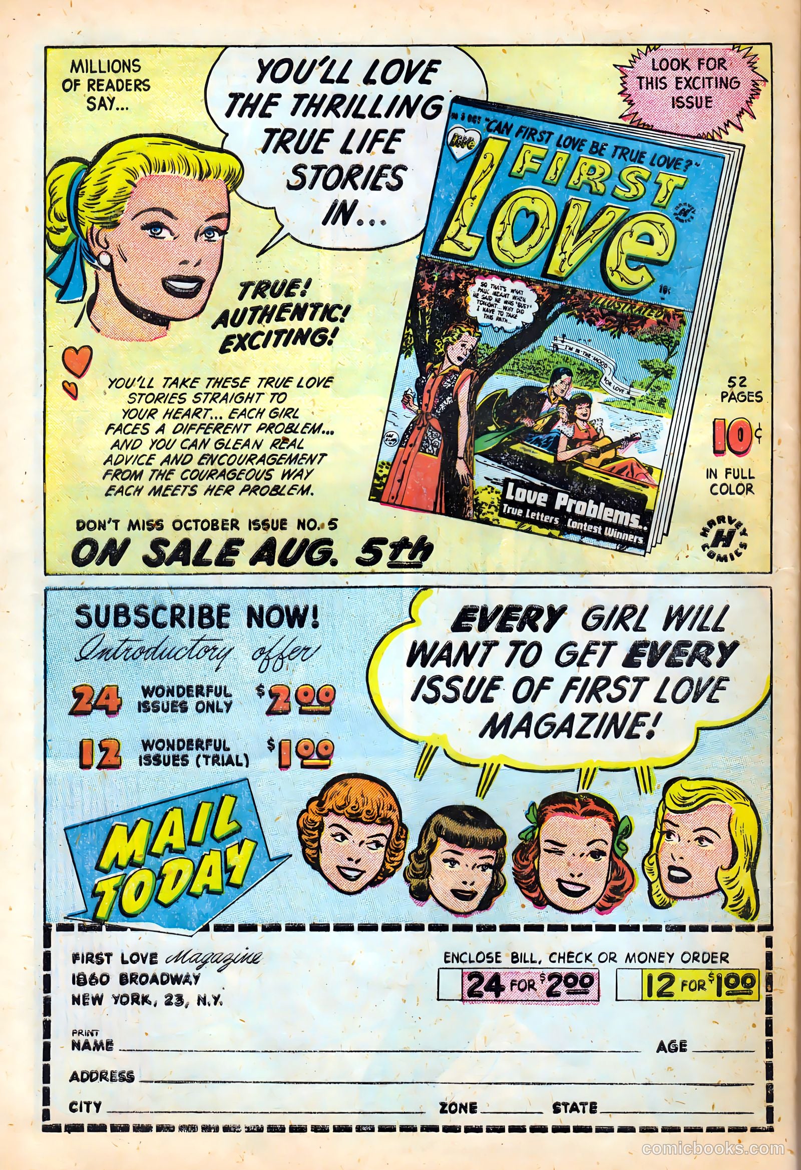 First Love Illustrated #4 — page 40 of 52