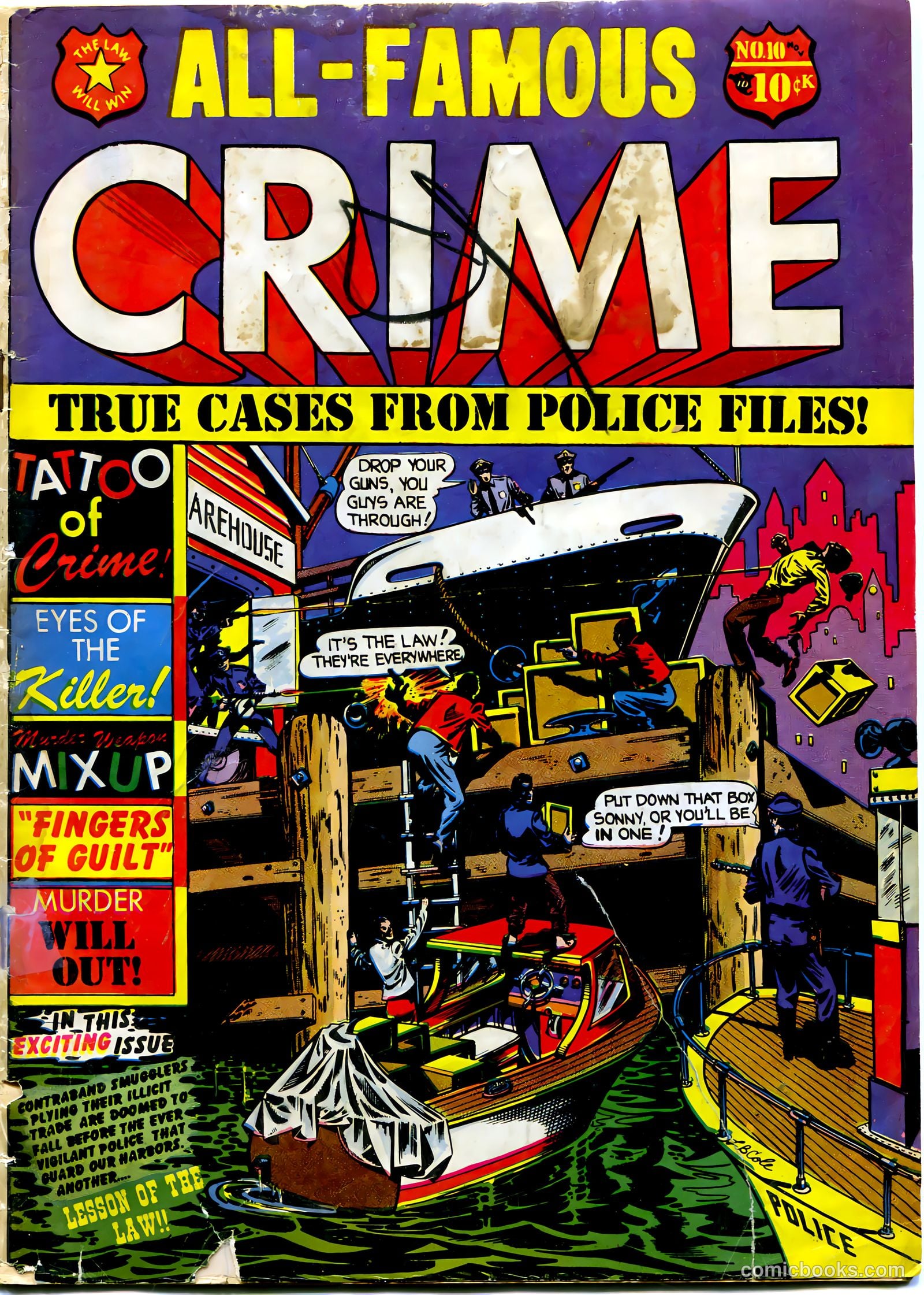 All-Famous Crime #10 — page 1 of 36