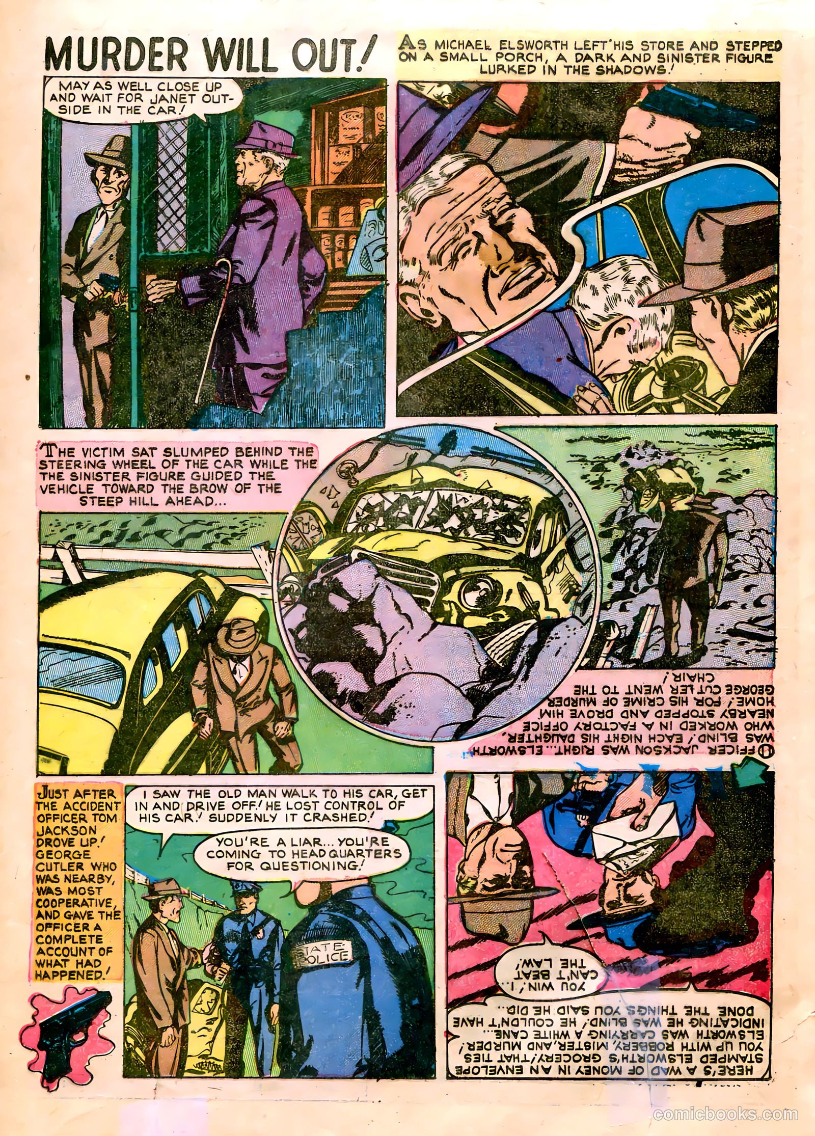 All-Famous Crime #10 — page 9 of 36
