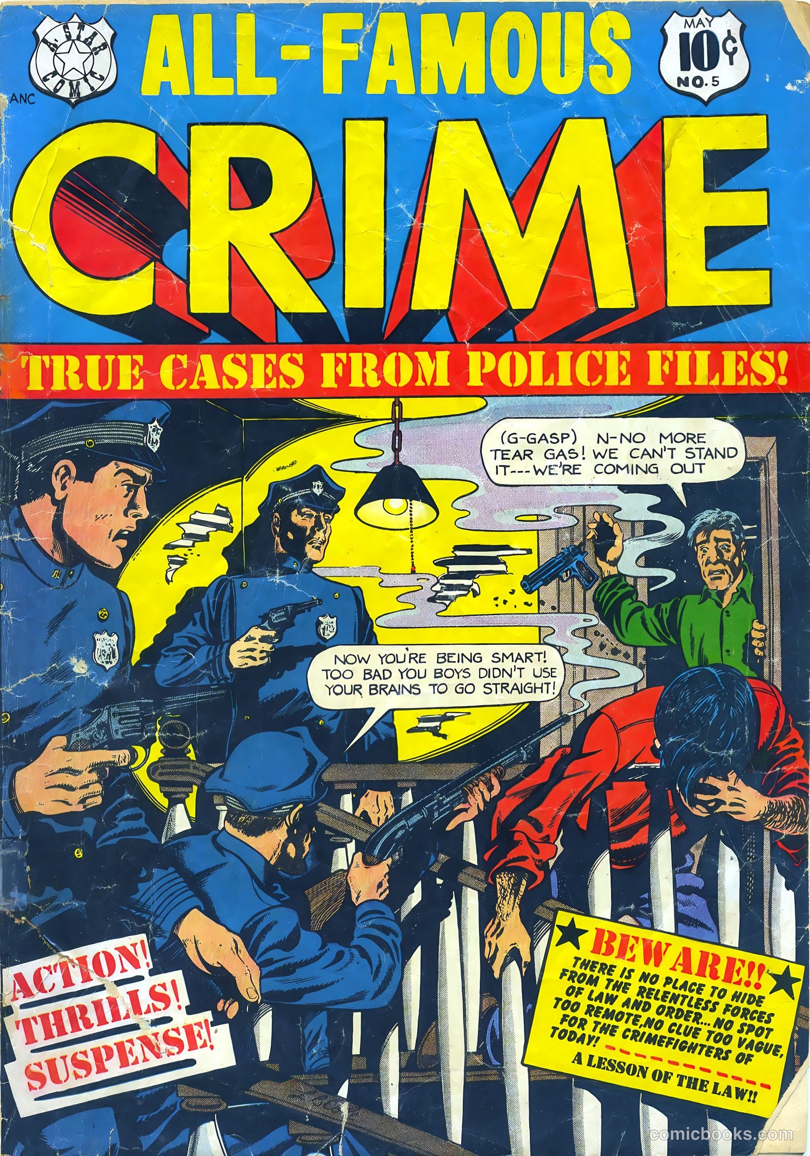 All-Famous Crime #5 — page 1 of 36