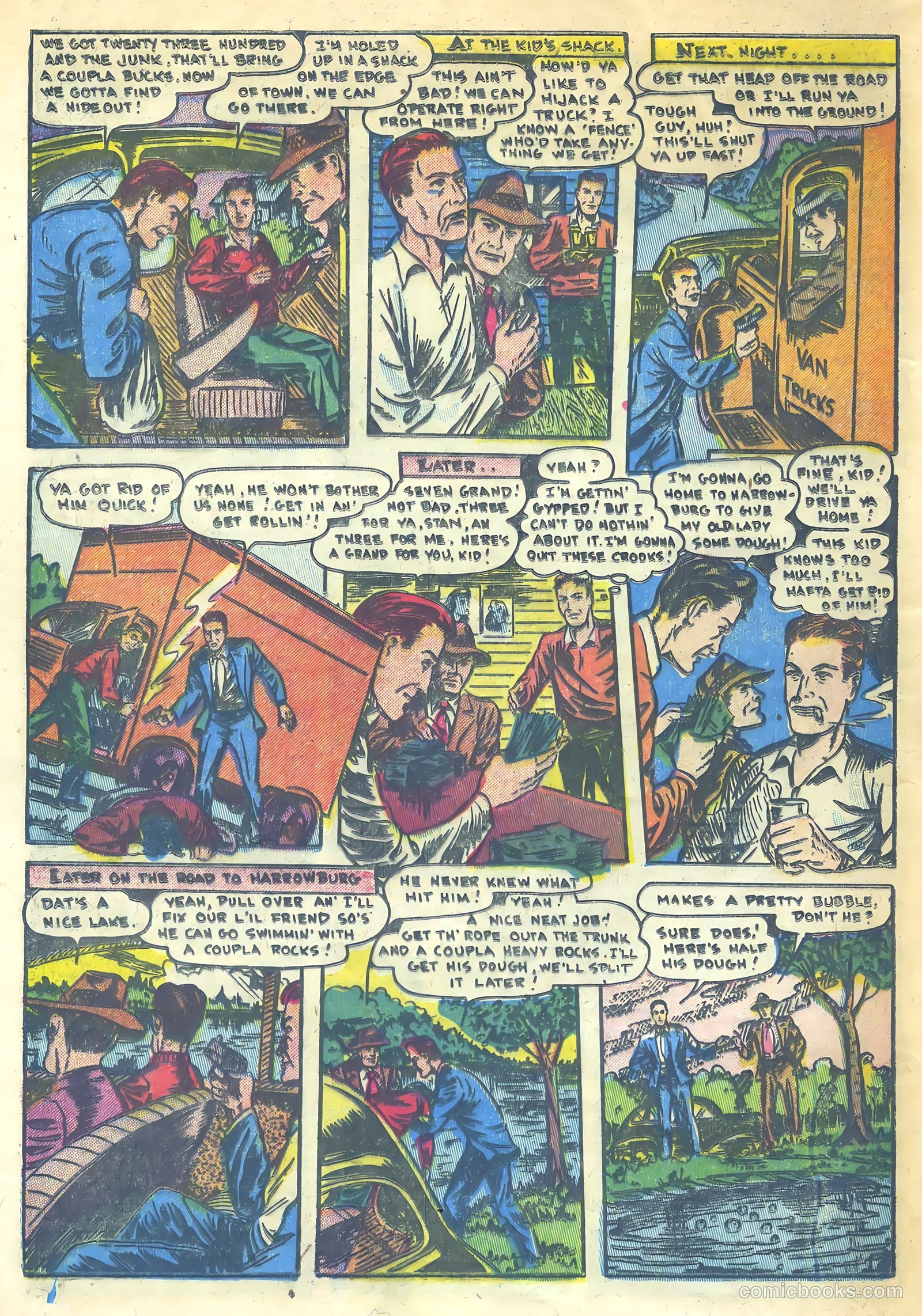 All-Famous Crime #5 — page 8 of 36