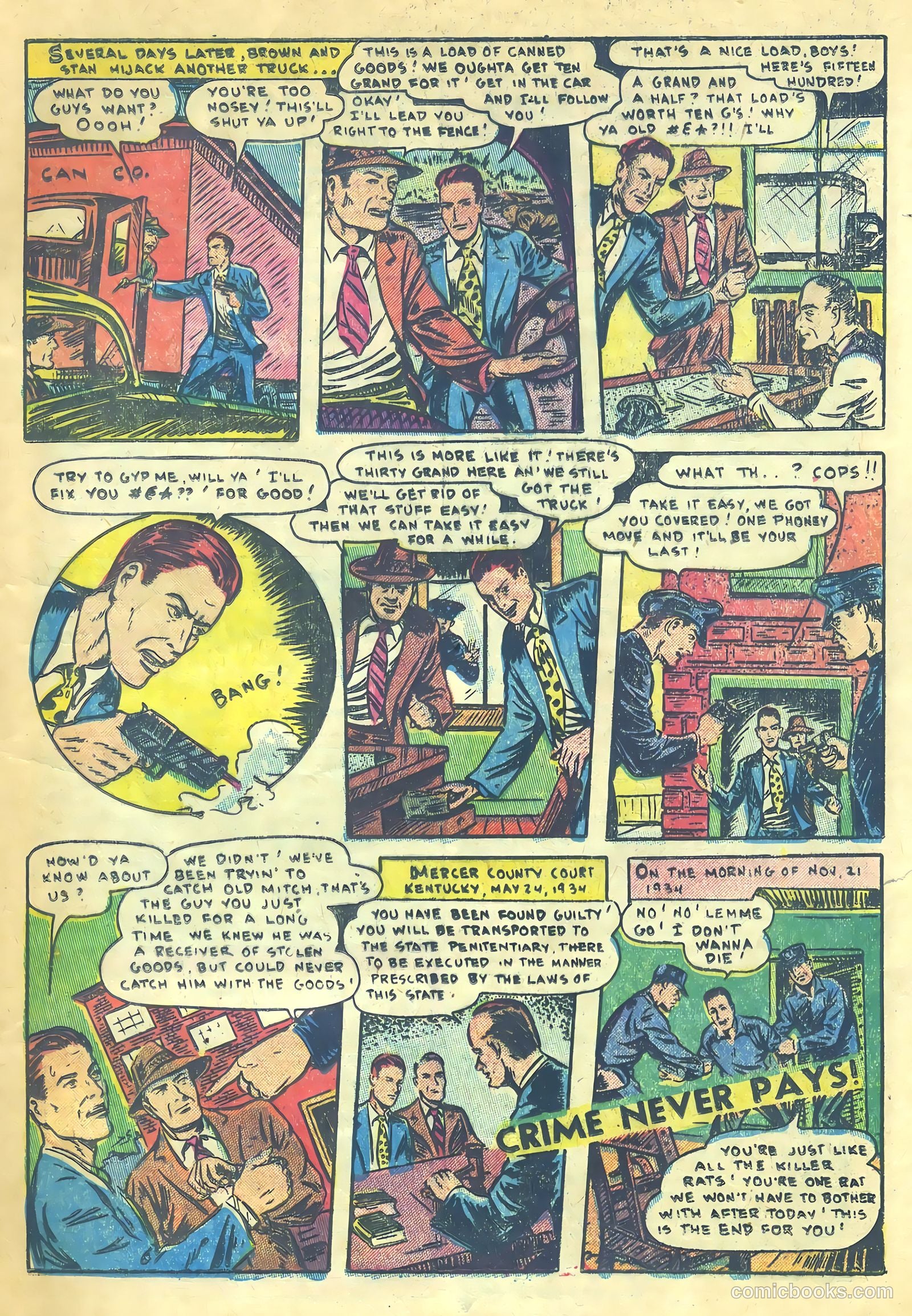 All-Famous Crime #5 — page 9 of 36
