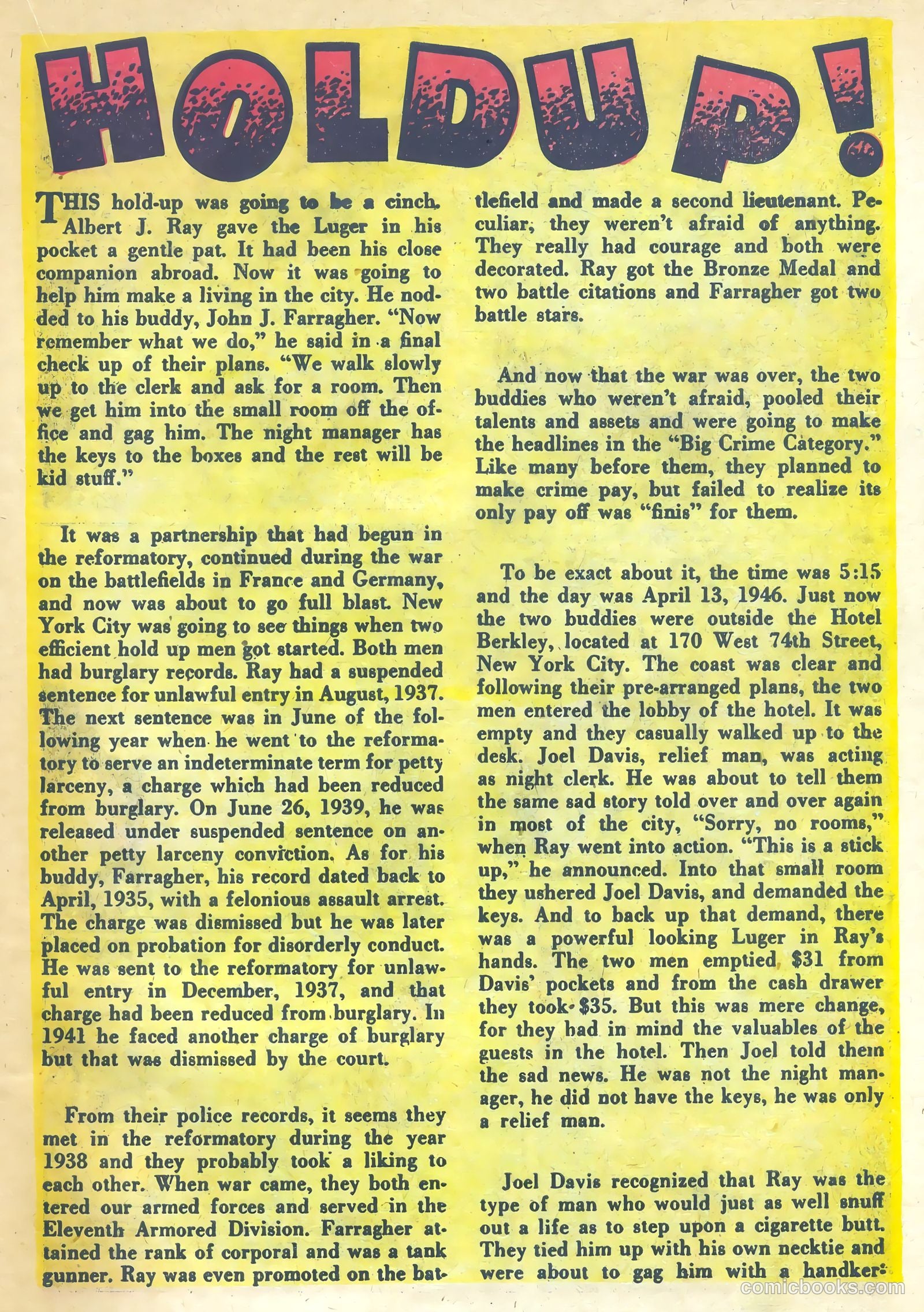 All-Famous Crime #5 — page 23 of 36