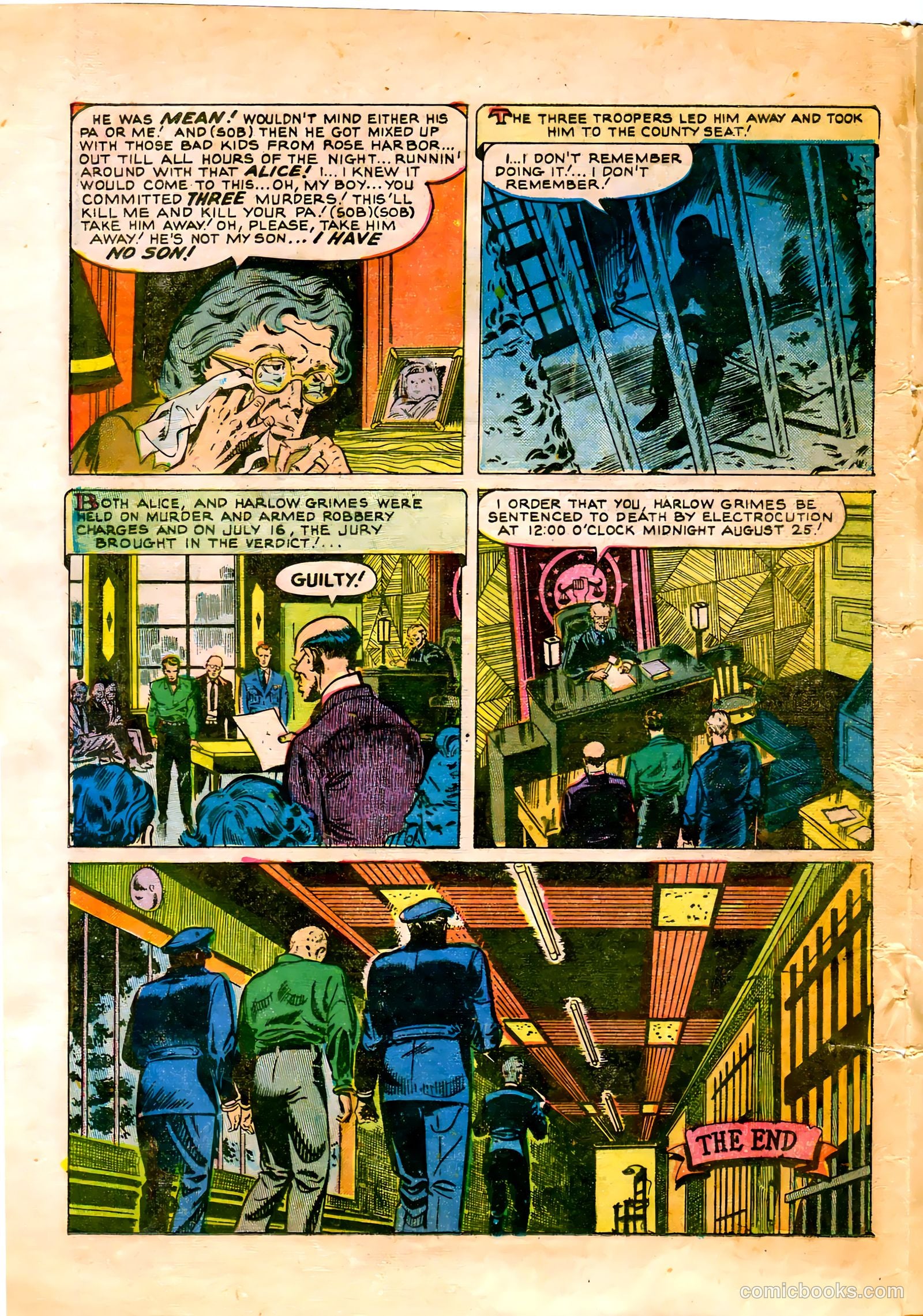 All-Famous Crime #8 — page 32 of 36