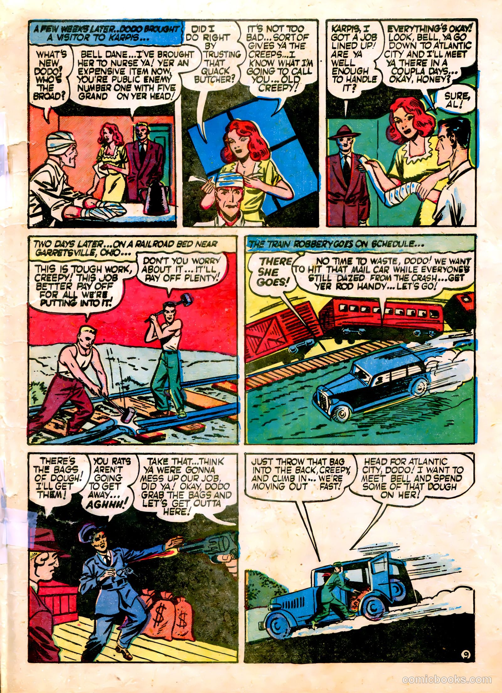 All-Famous Crime #9 — page 19 of 37