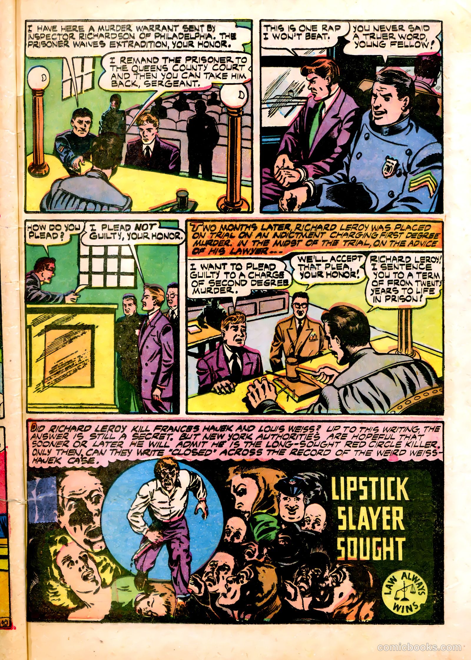 All-Famous Crime #9 — page 33 of 37
