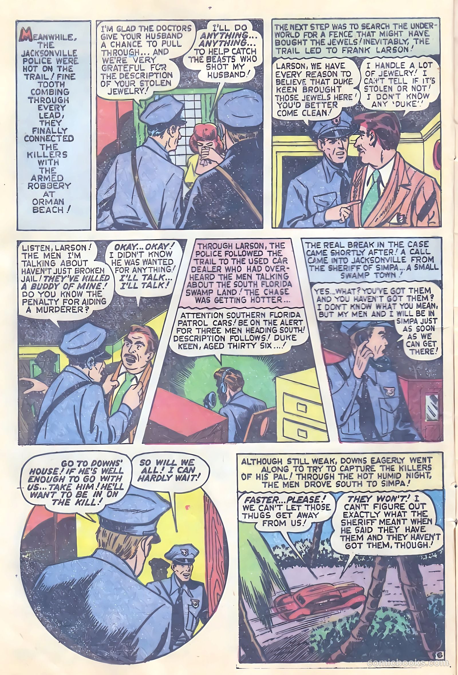 All-Famous Police Cases #10 — page 8 of 36