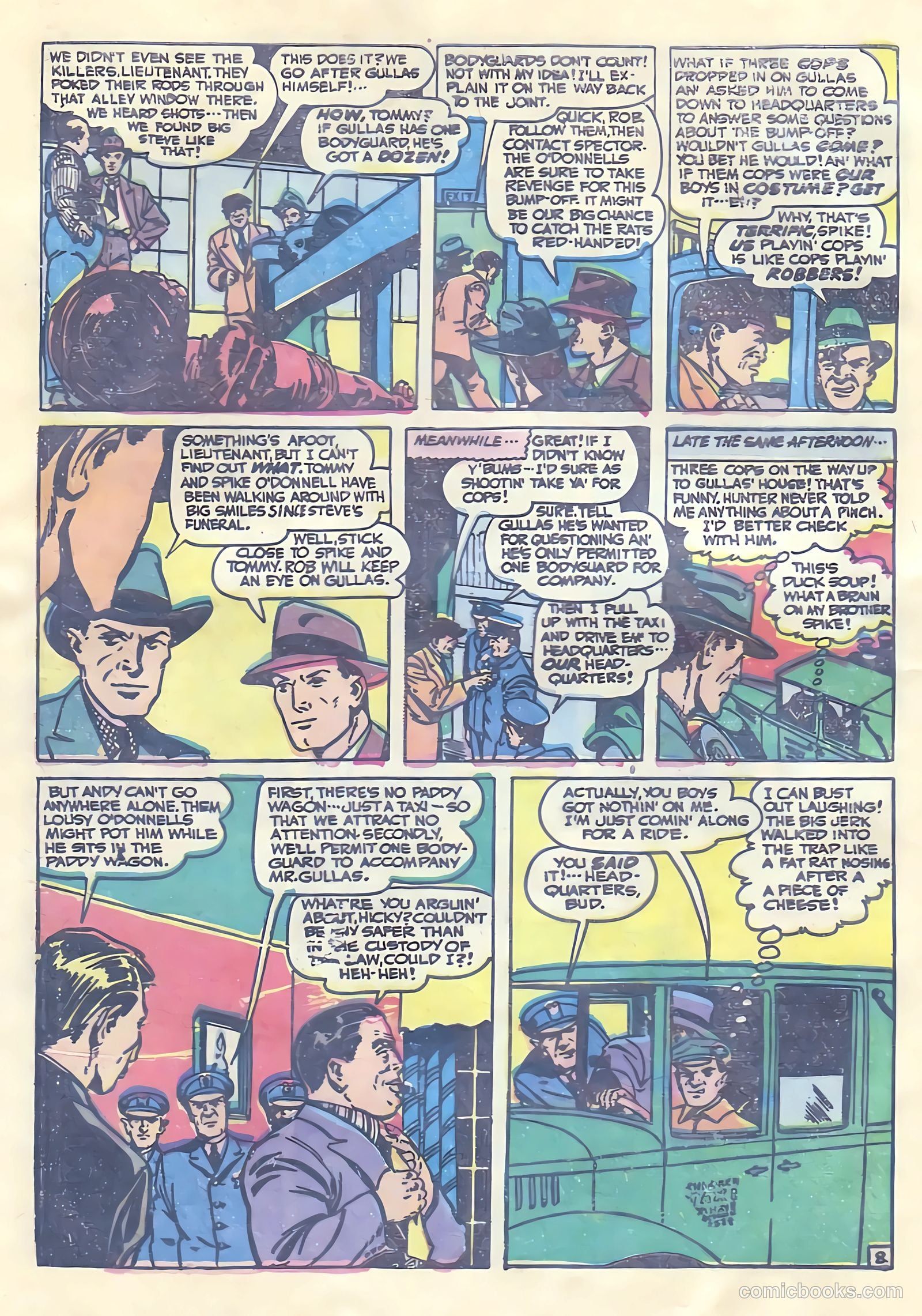 All-Famous Police Cases #10 — page 32 of 36