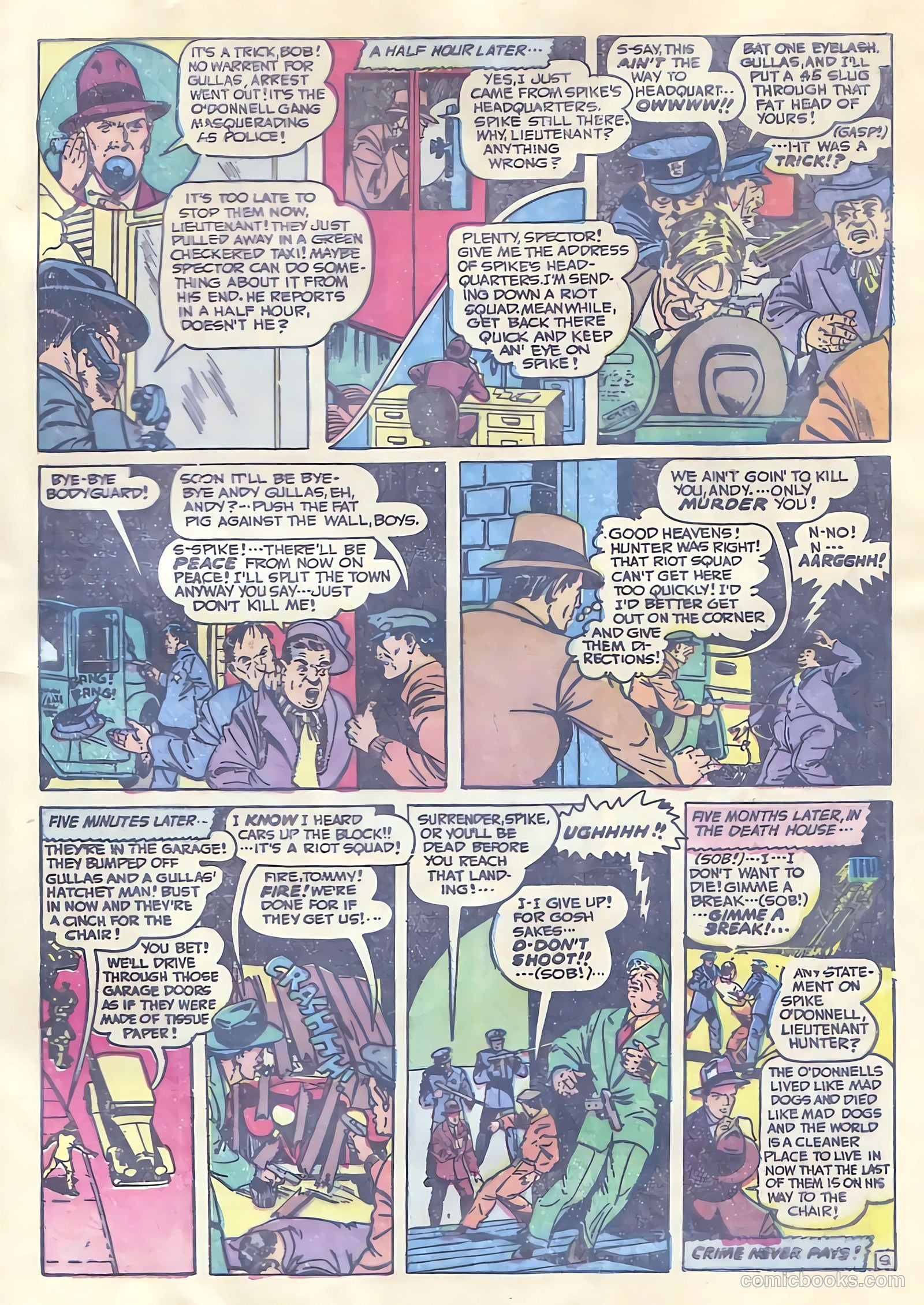 All-Famous Police Cases #10 — page 33 of 36