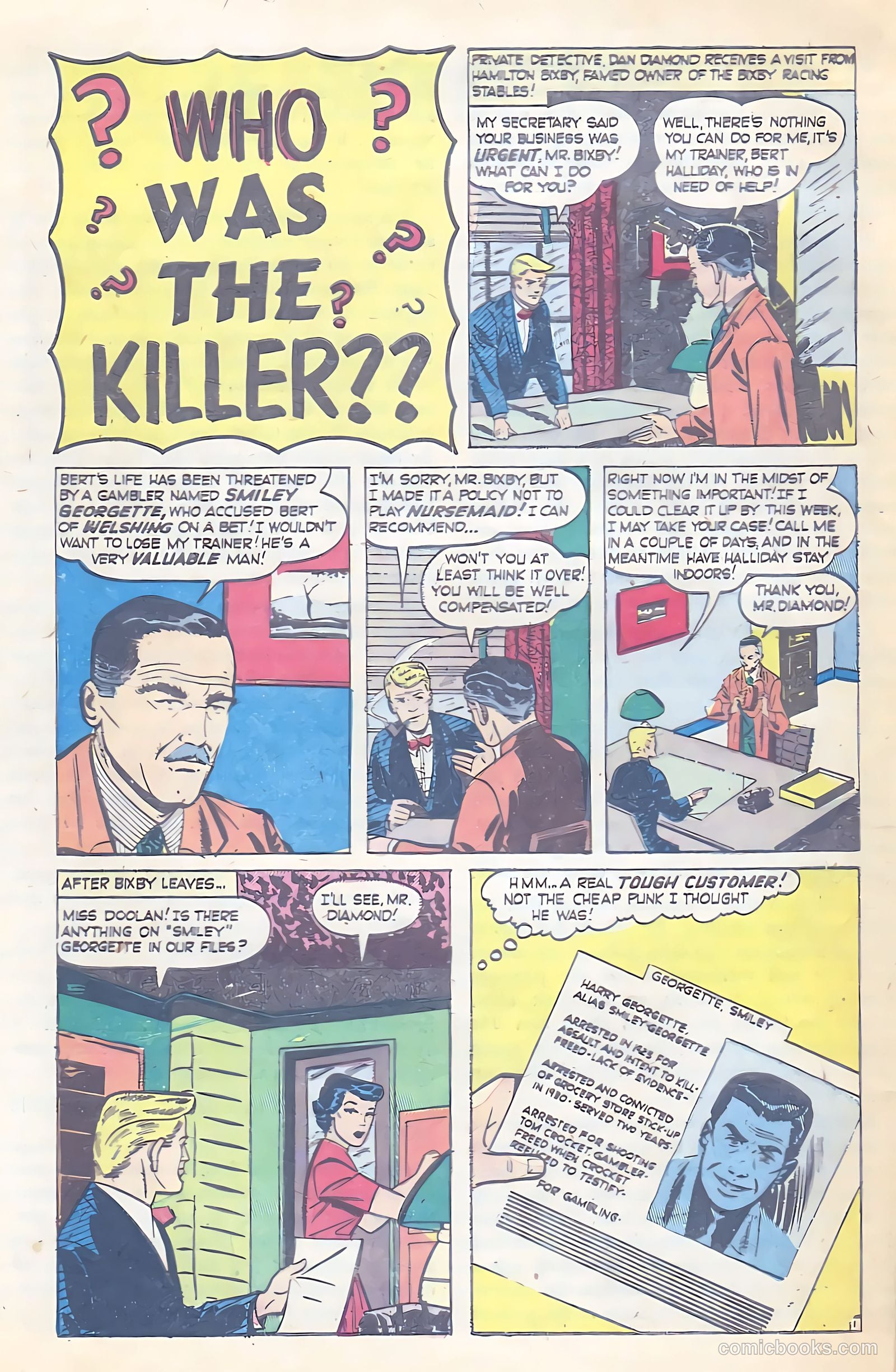 All-Famous Police Cases #12 — page 33 of 38
