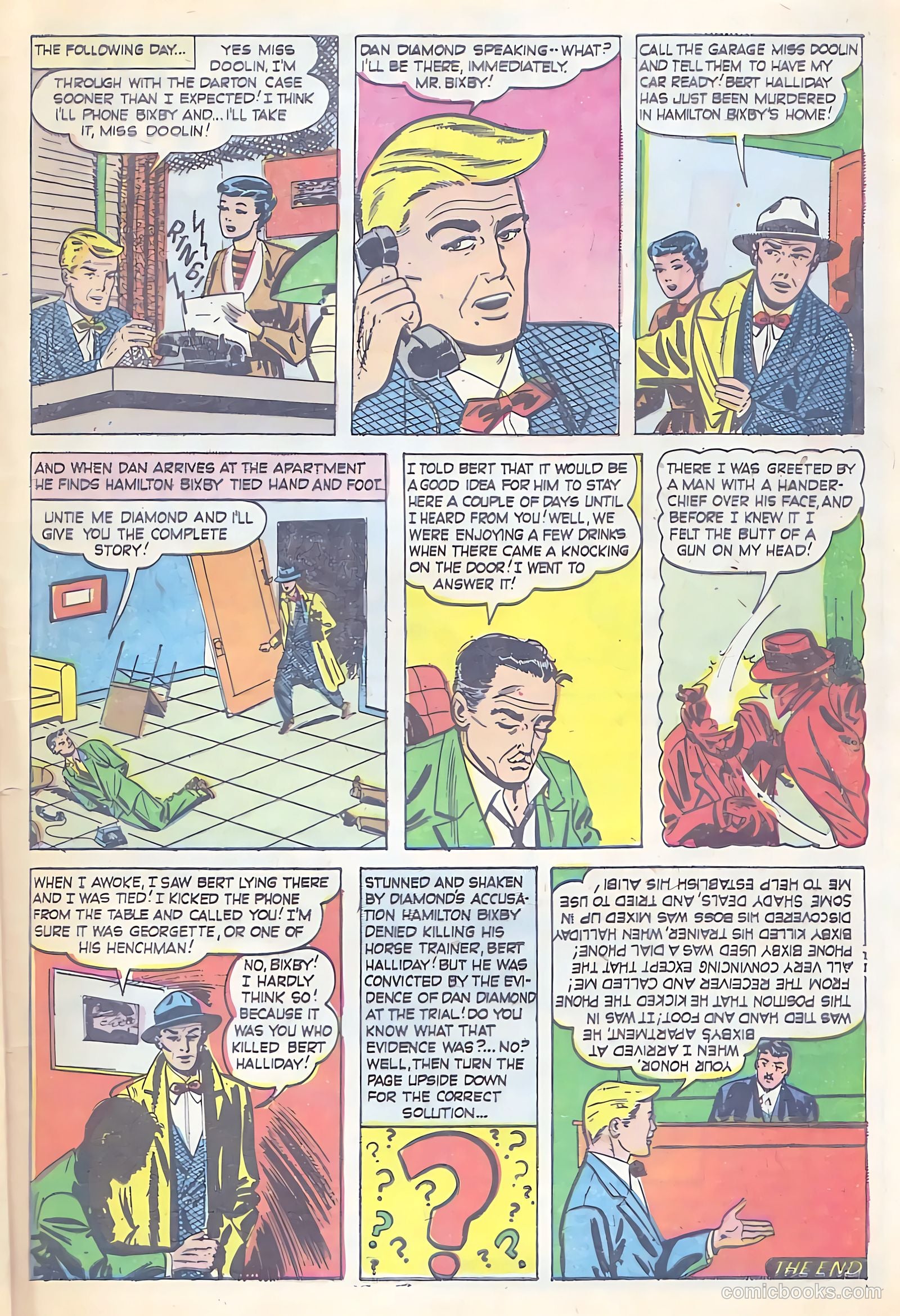 All-Famous Police Cases #12 — page 34 of 38