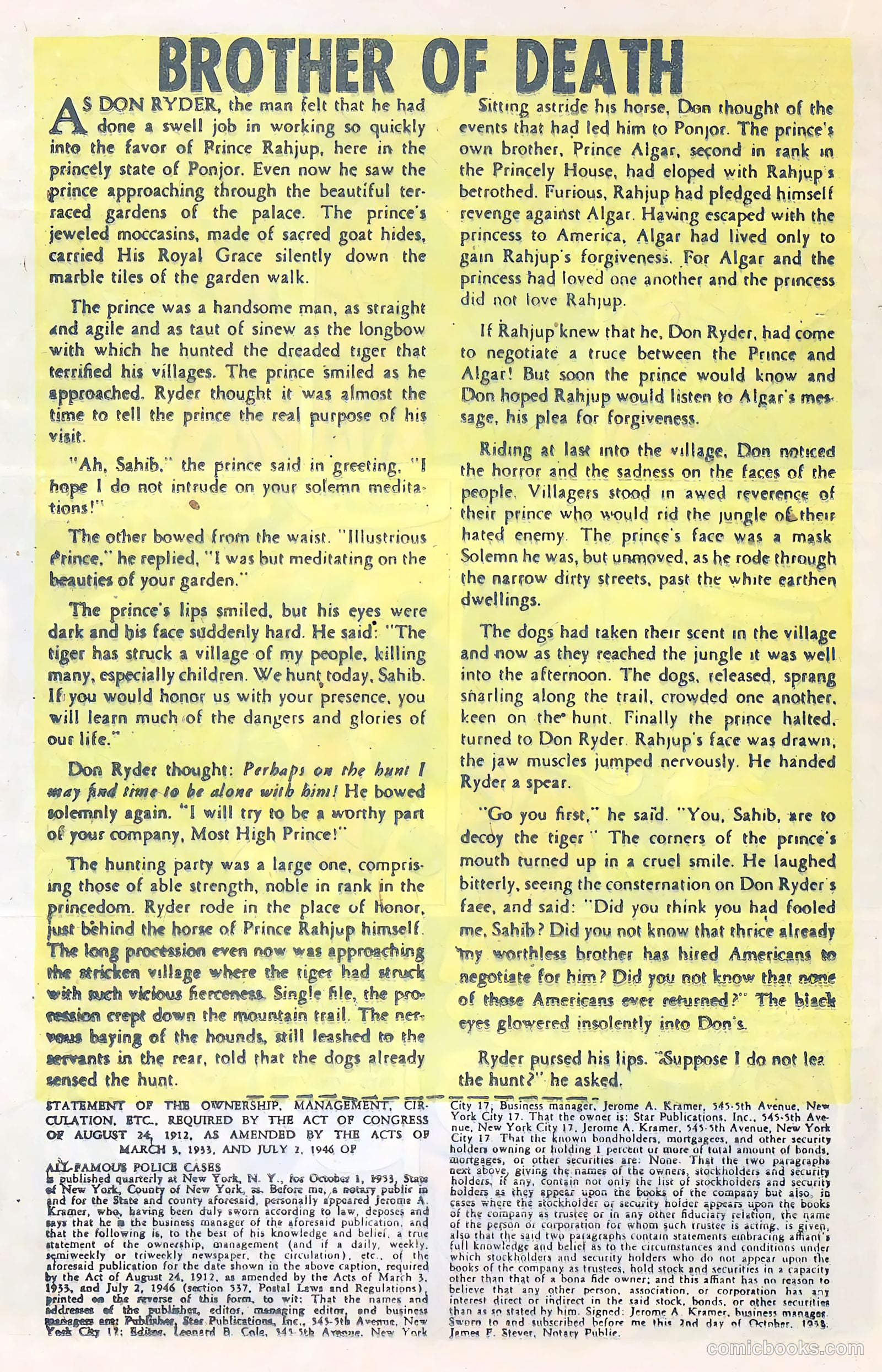 All-Famous Police Cases #14 — page 21 of 37