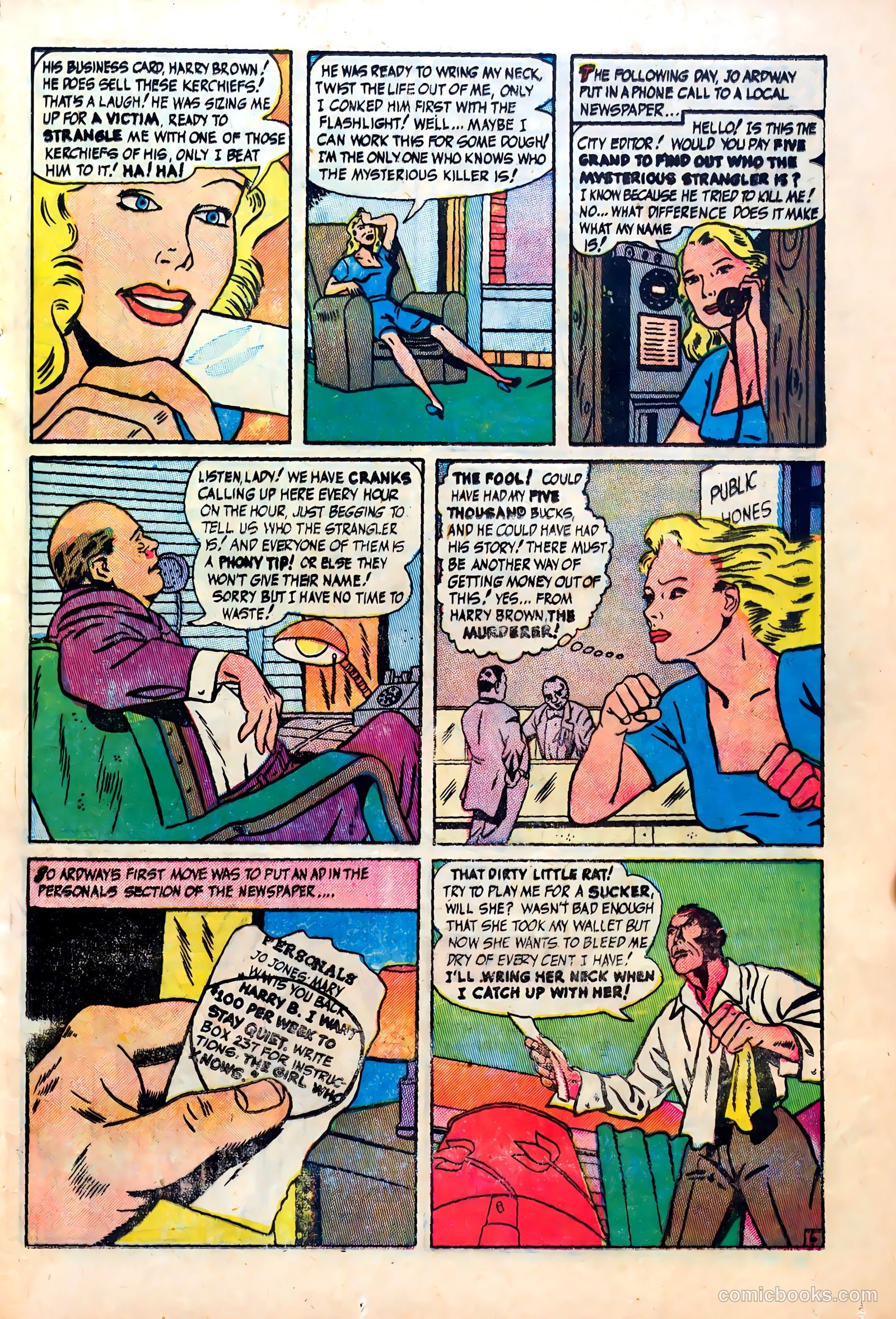 All-Famous Police Cases #15 — page 17 of 36