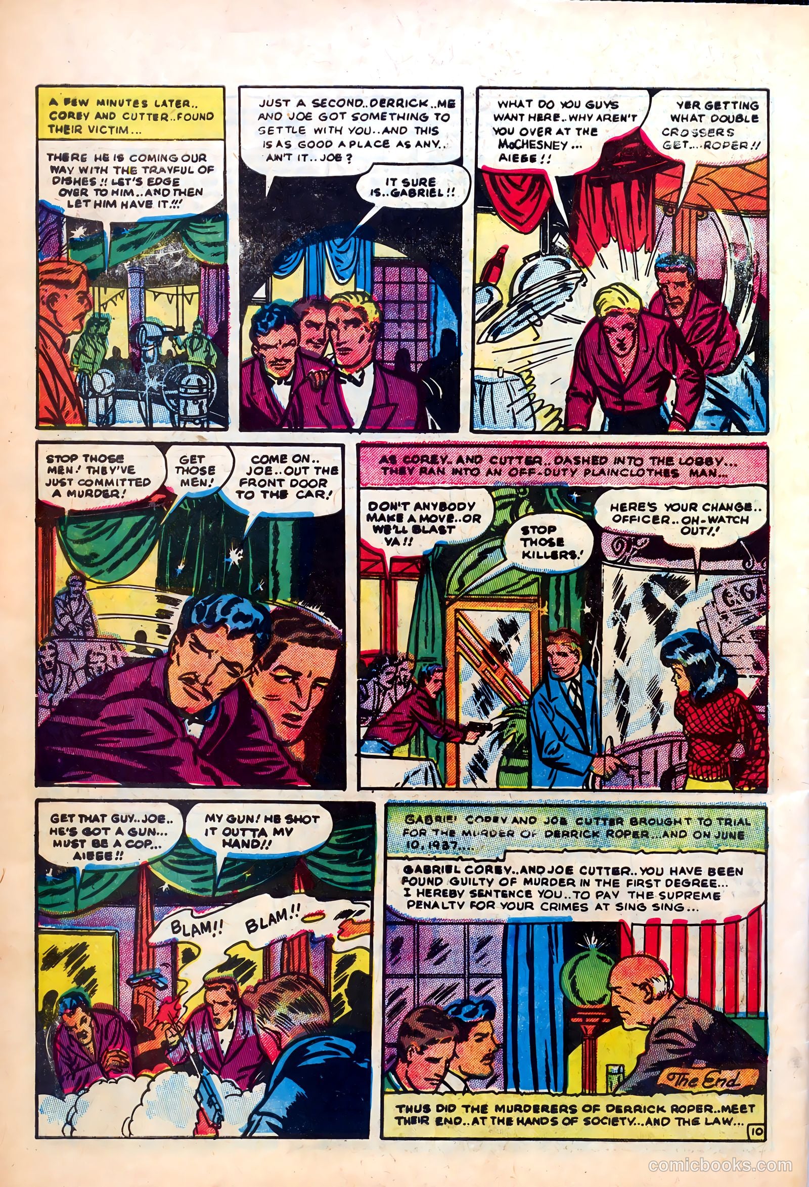 All-Famous Police Cases #15 — page 34 of 36
