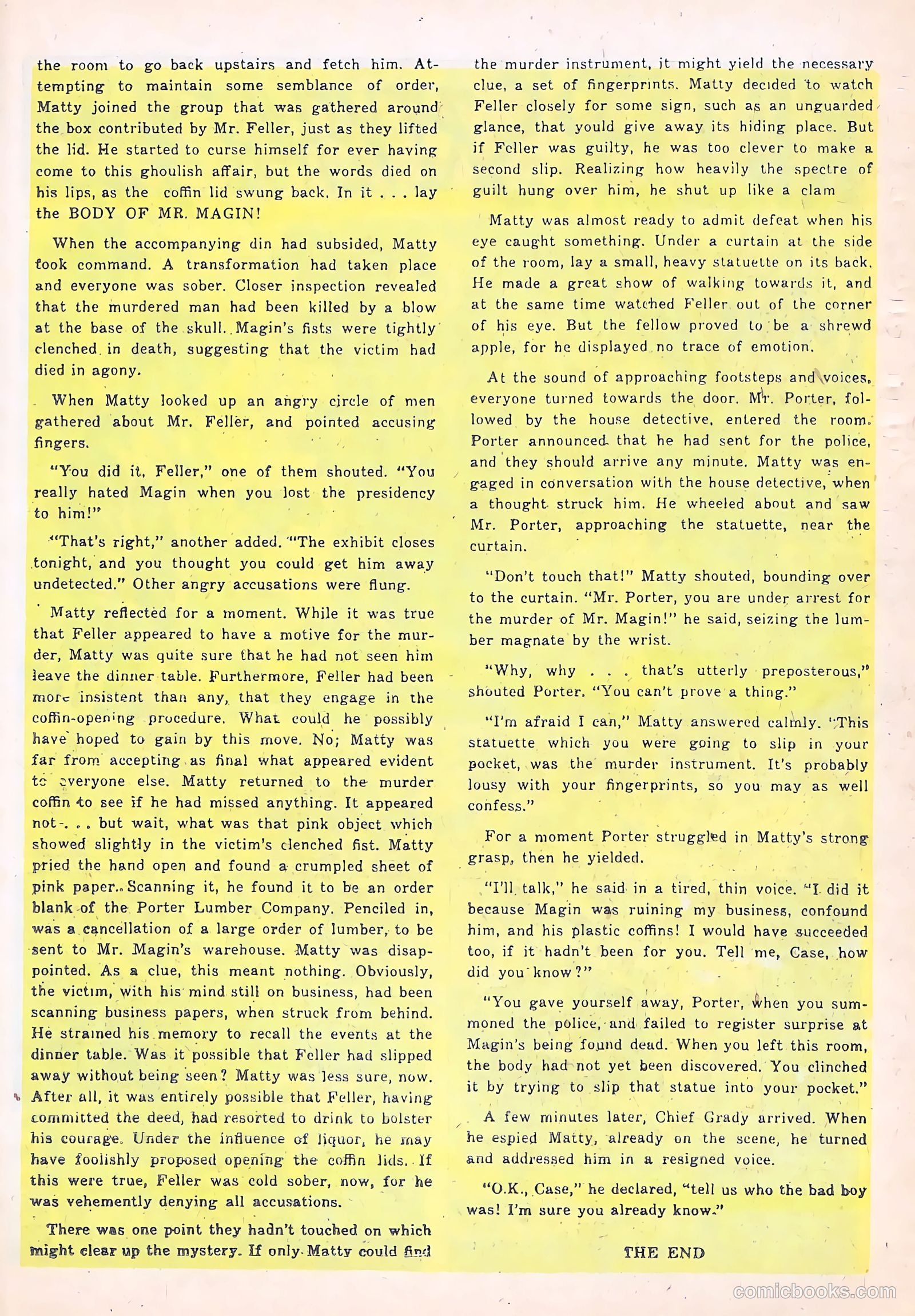 All-Famous Police Cases #8 — page 23 of 36