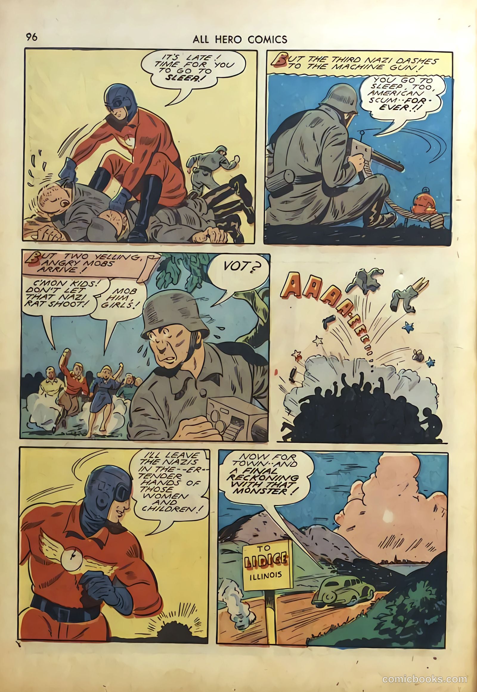All Hero Comics #1 — page 96 of 100