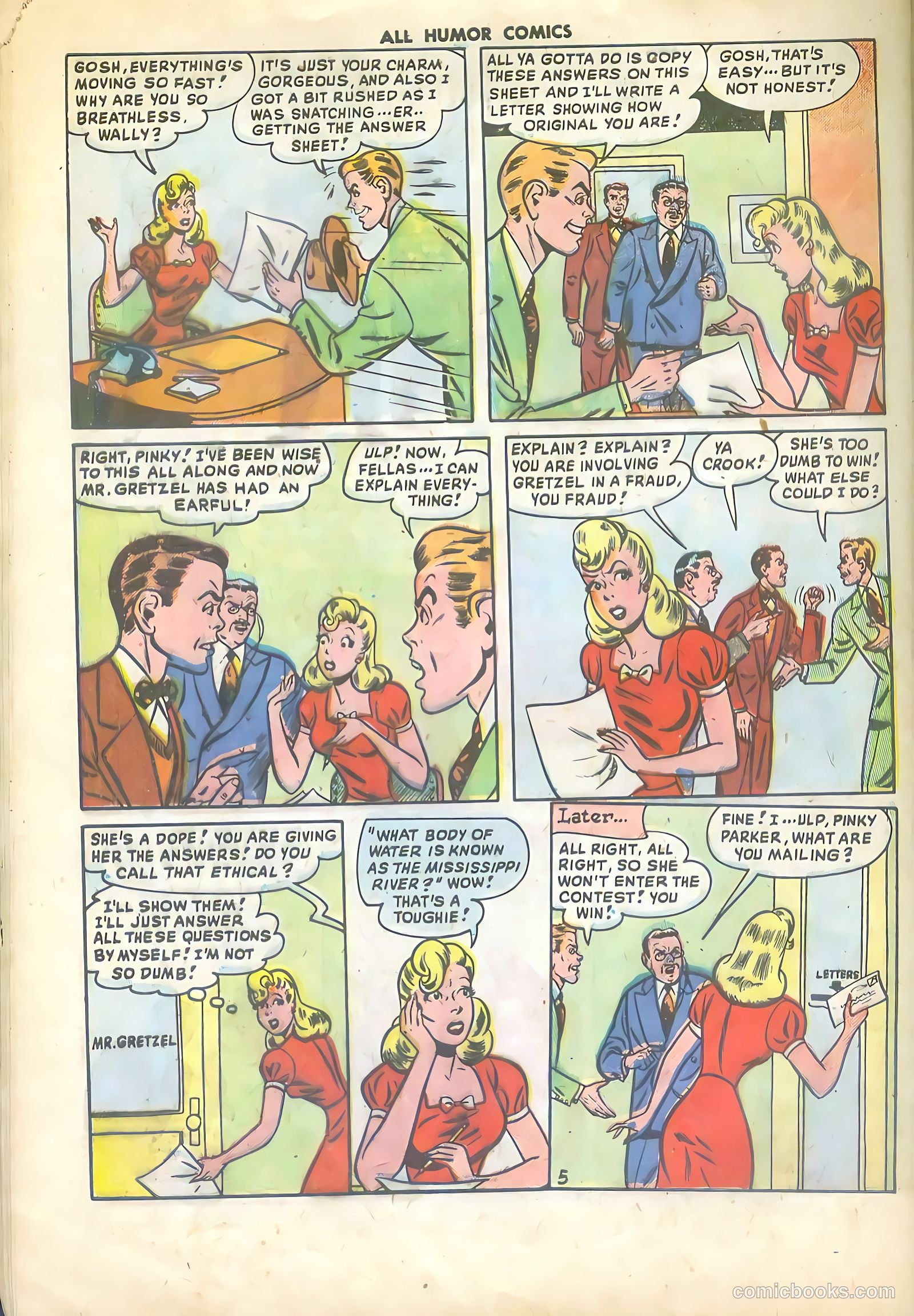 All Humor Comics #15 — page 32 of 36