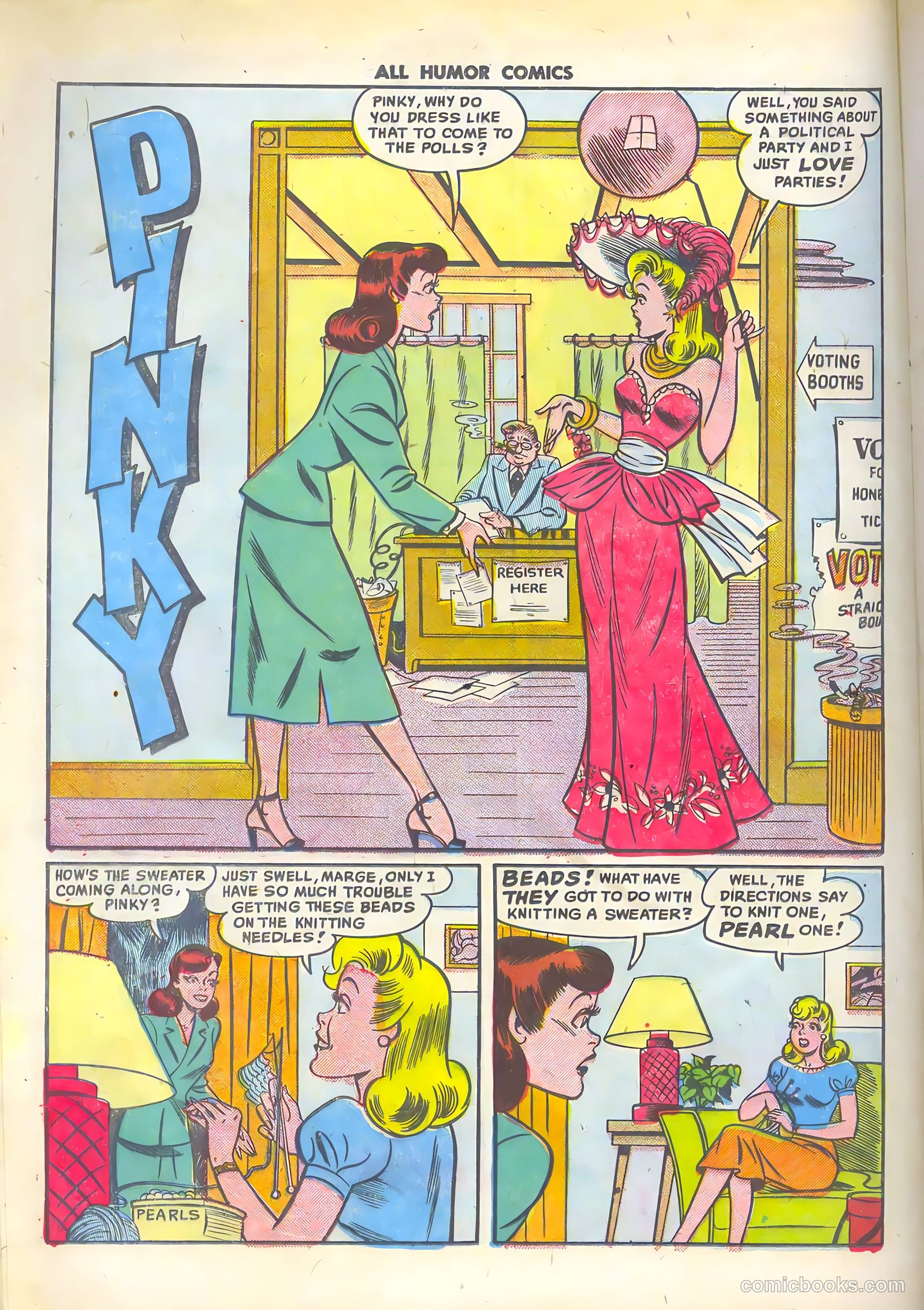 All Humor Comics #17 — page 16 of 36