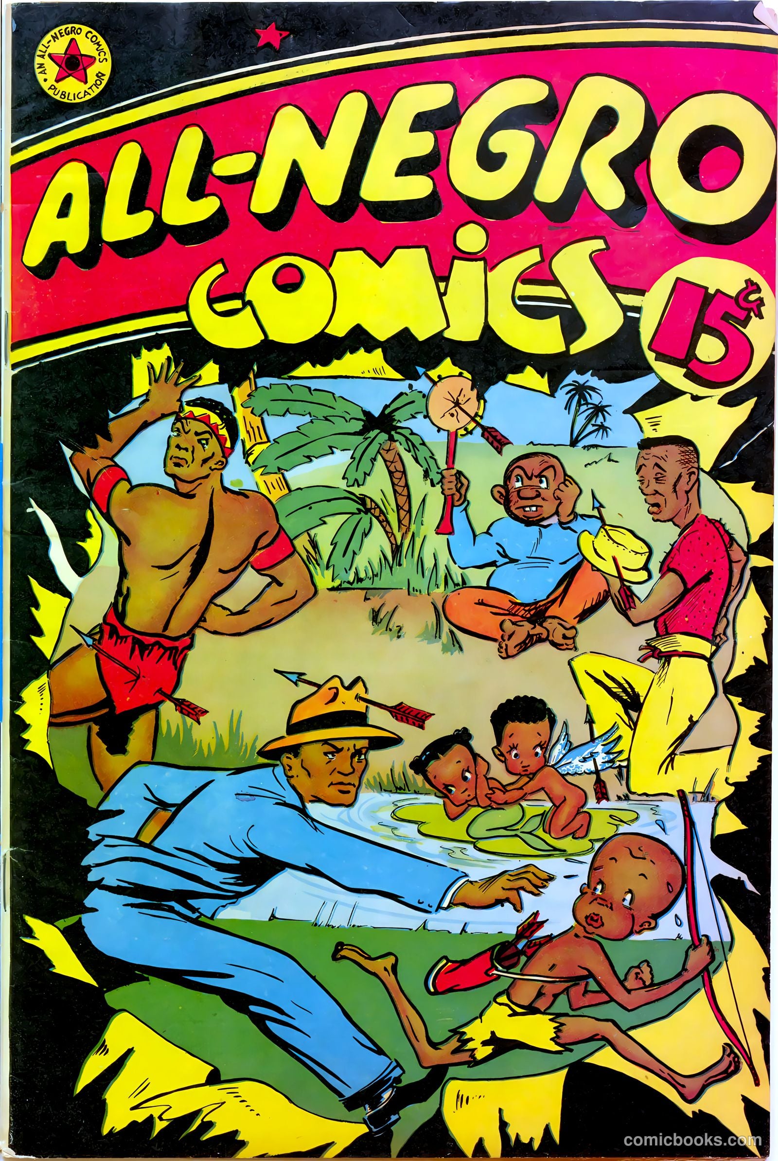 All-Negro Comics #1 — page 1 of 51