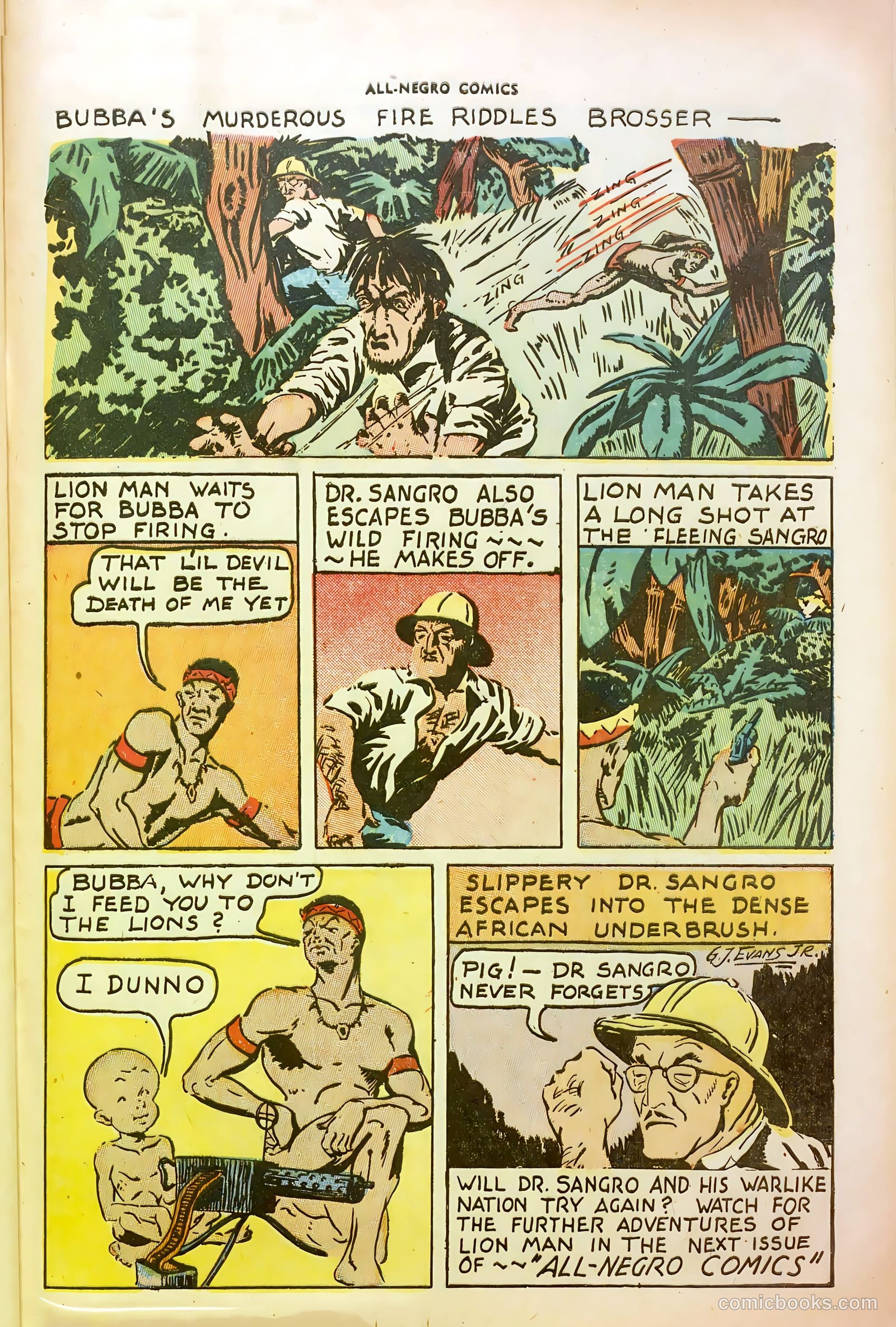 All-Negro Comics #1 — page 38 of 51