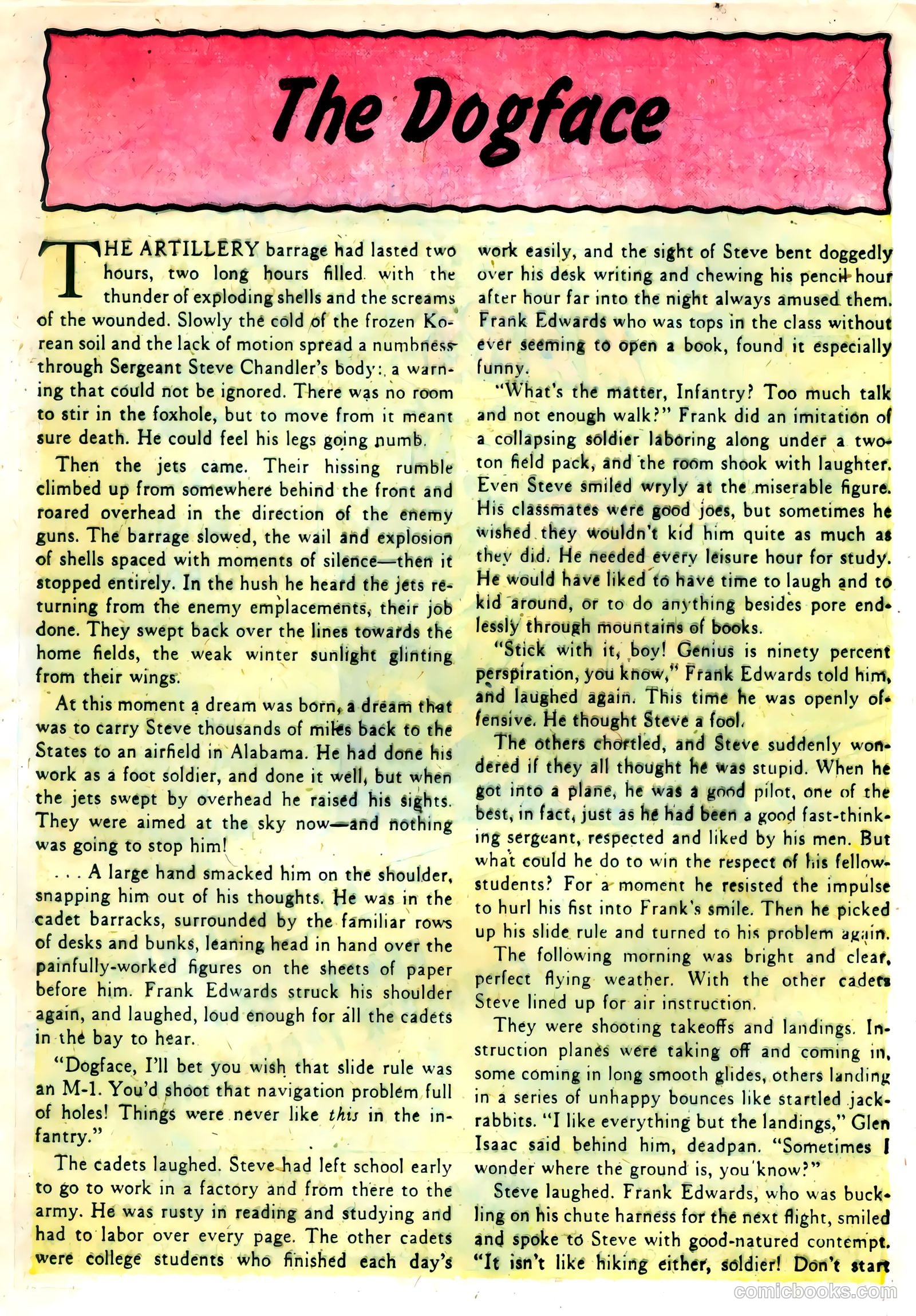 Flyboy #1 — page 20 of 36