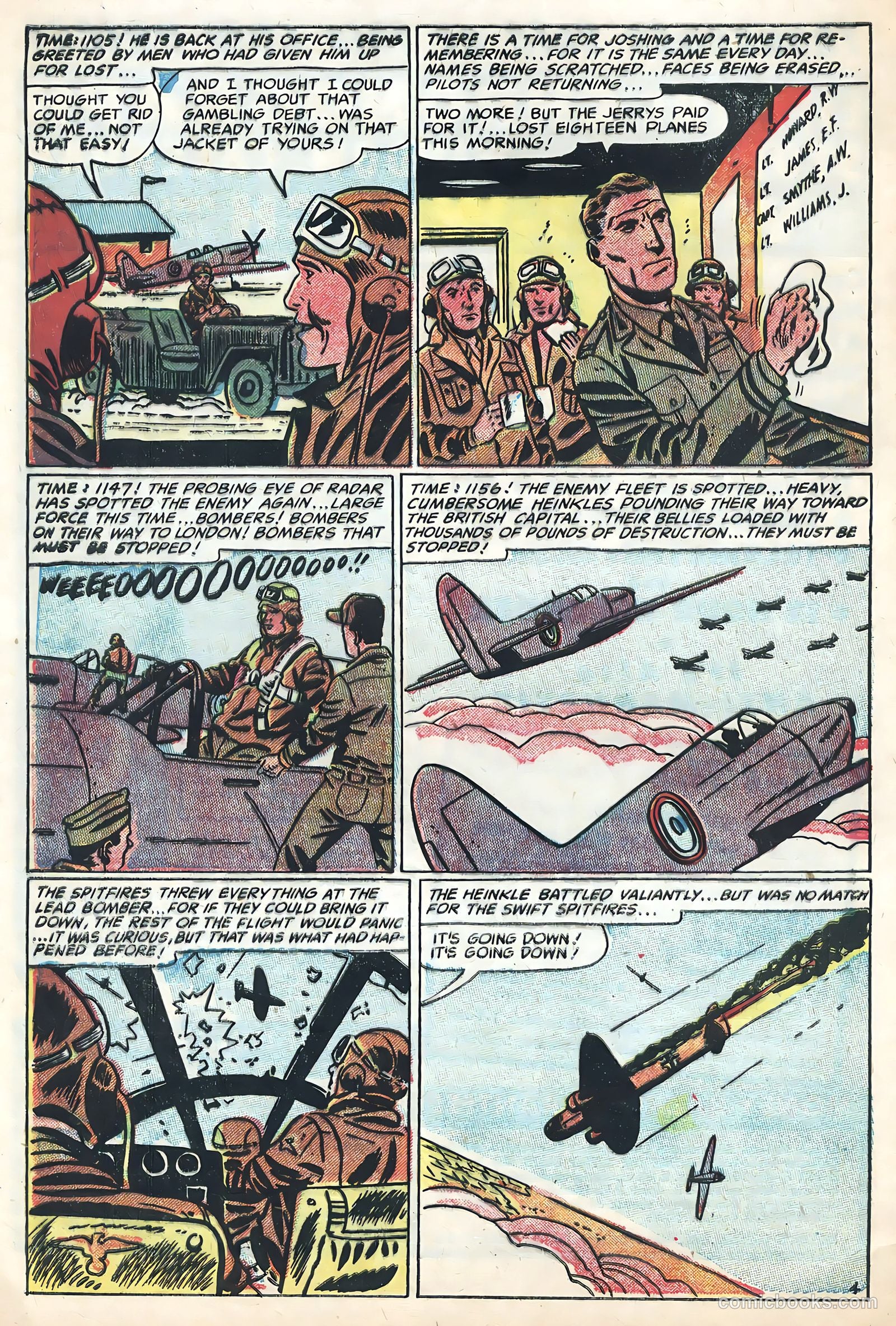 Flying Aces #1 — page 30 of 36