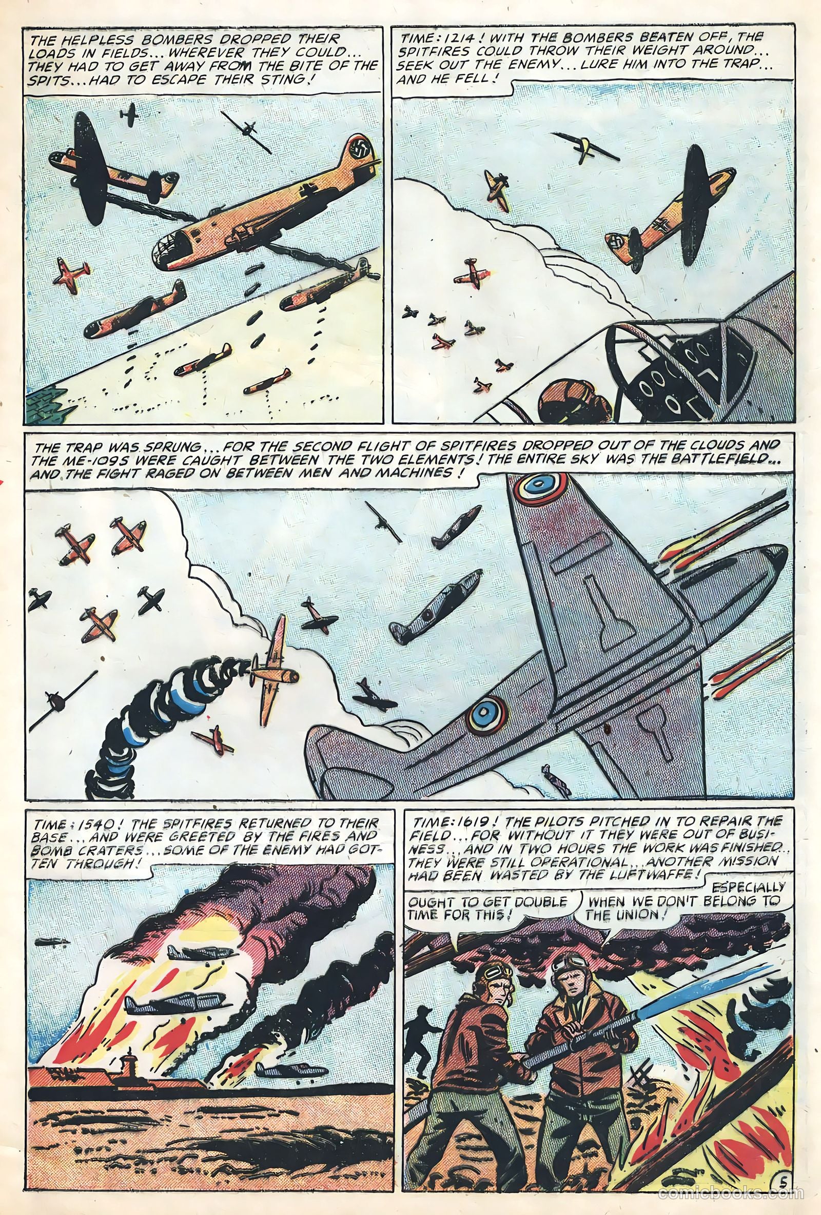 Flying Aces #1 — page 31 of 36