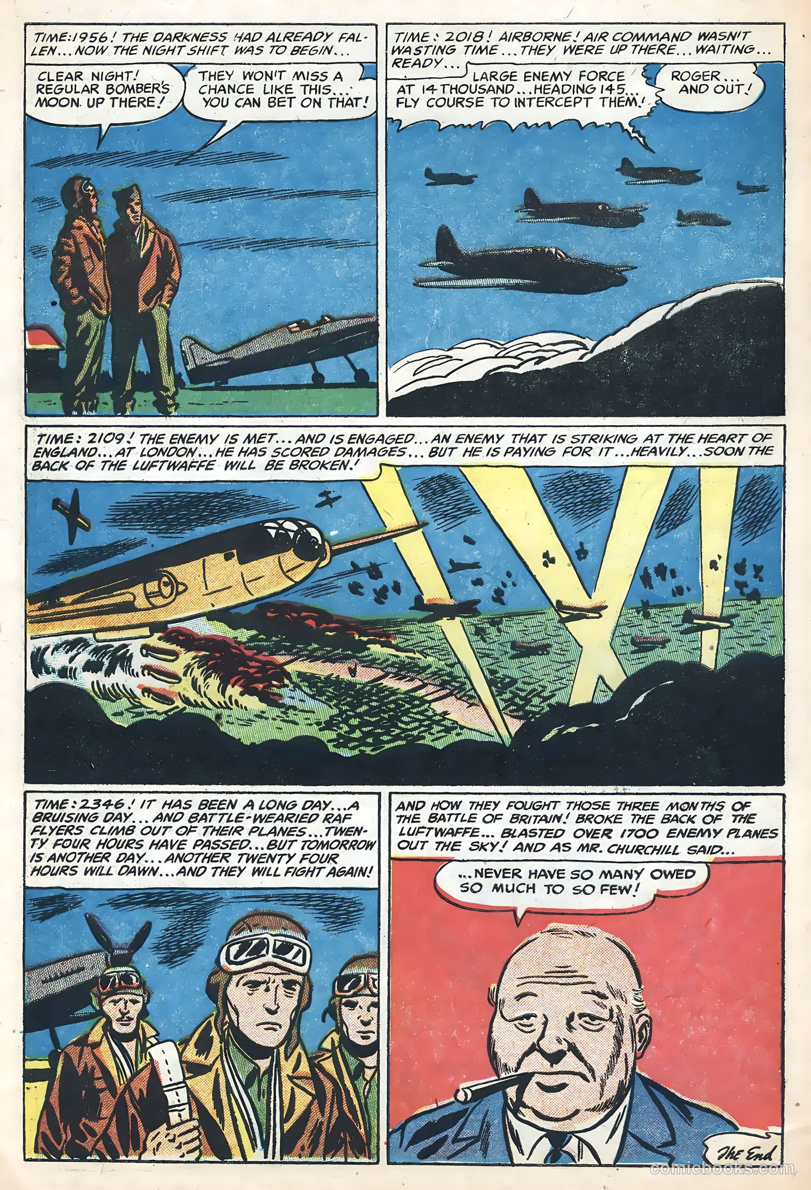 Flying Aces #1 — page 32 of 36