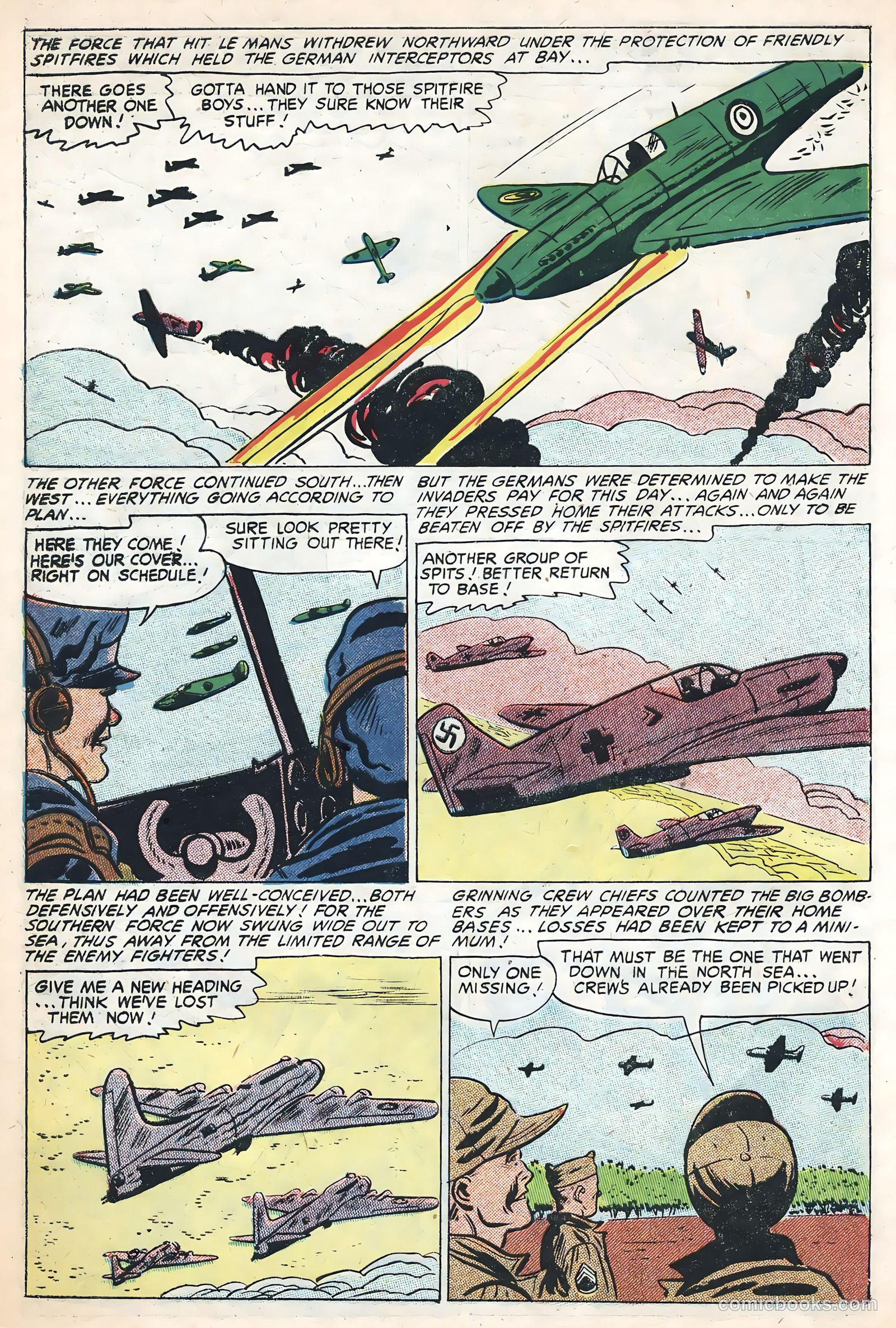 Flying Aces #3 — page 32 of 36