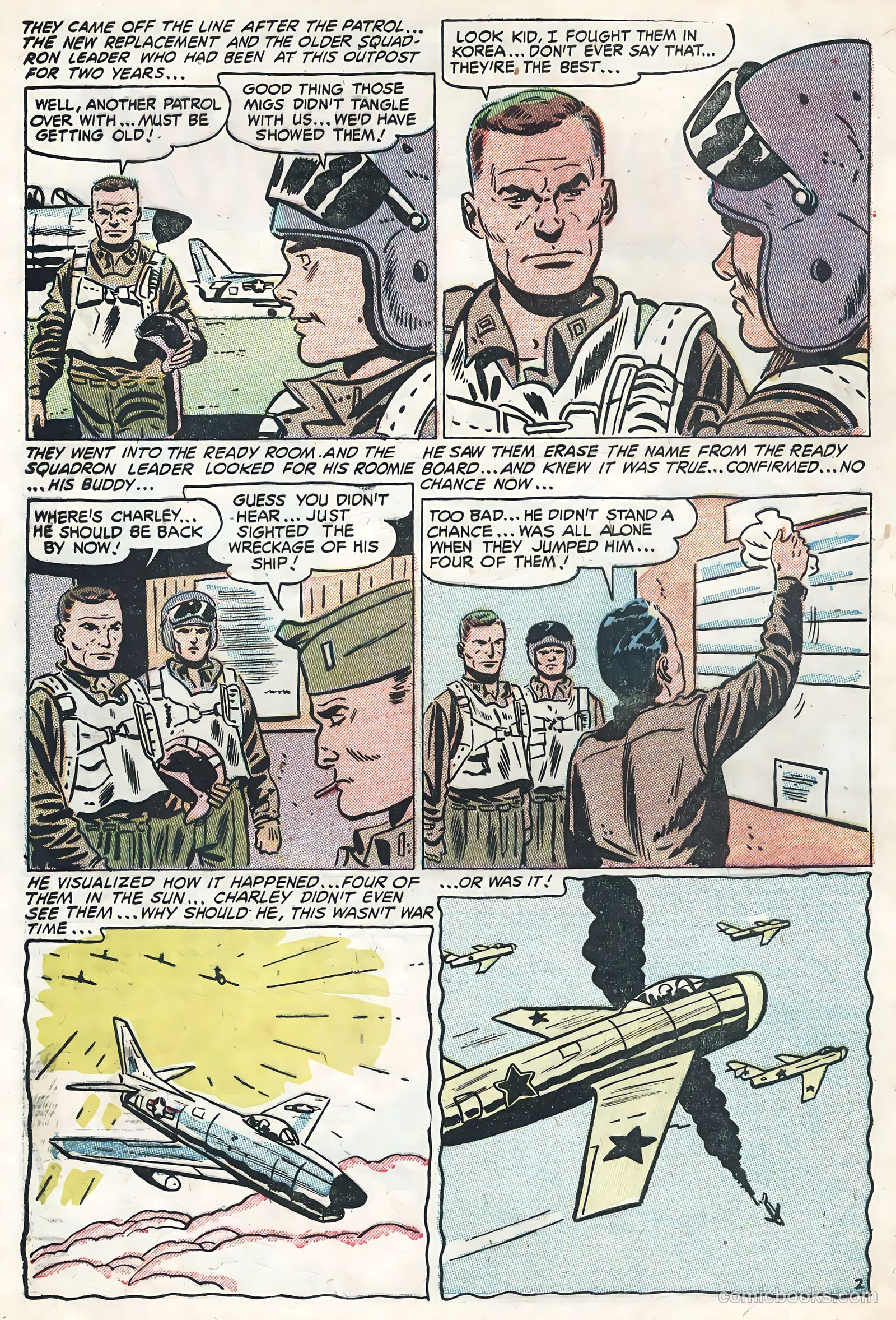 Flying Aces #5 — page 30 of 36