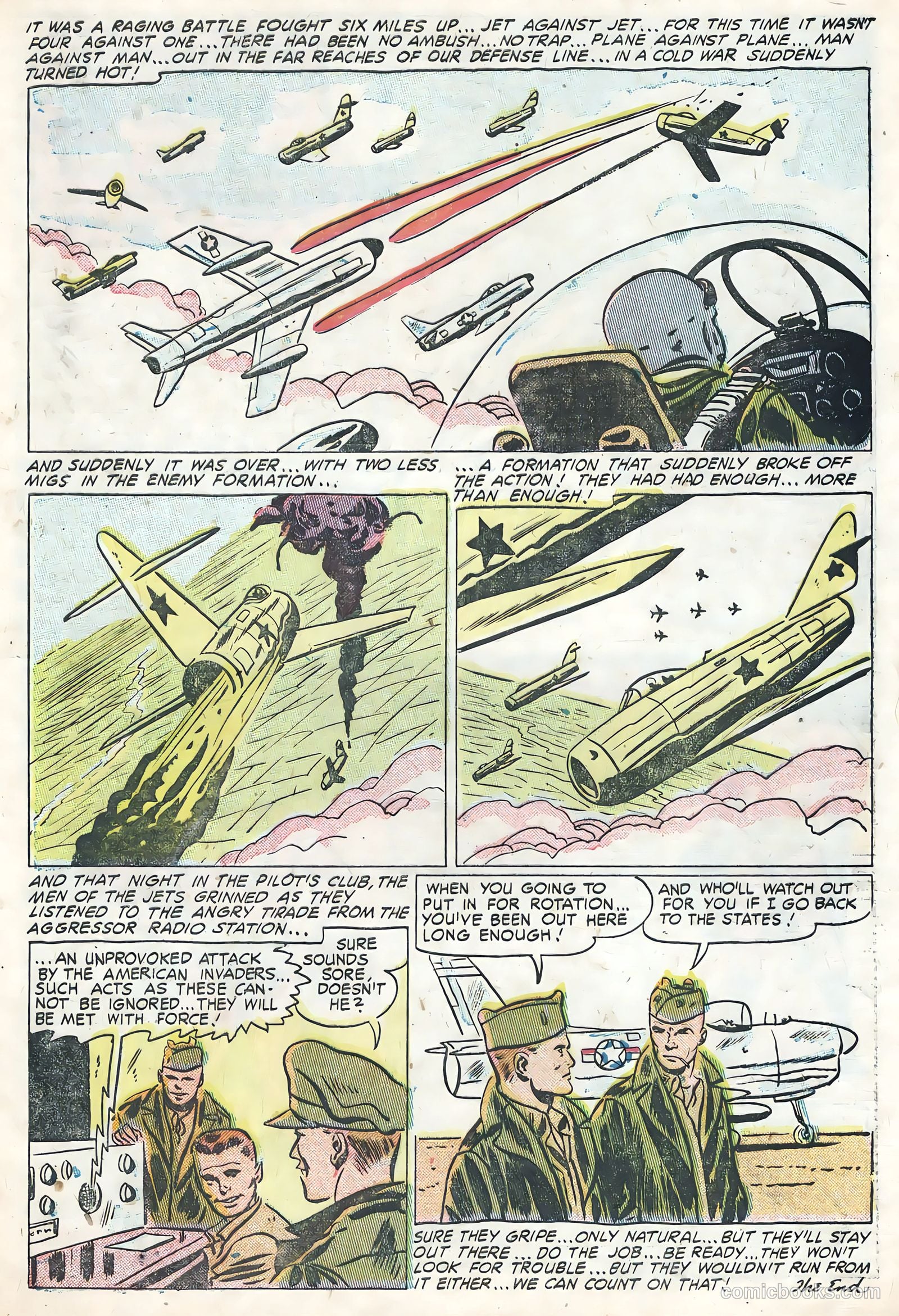 Flying Aces #5 — page 33 of 36