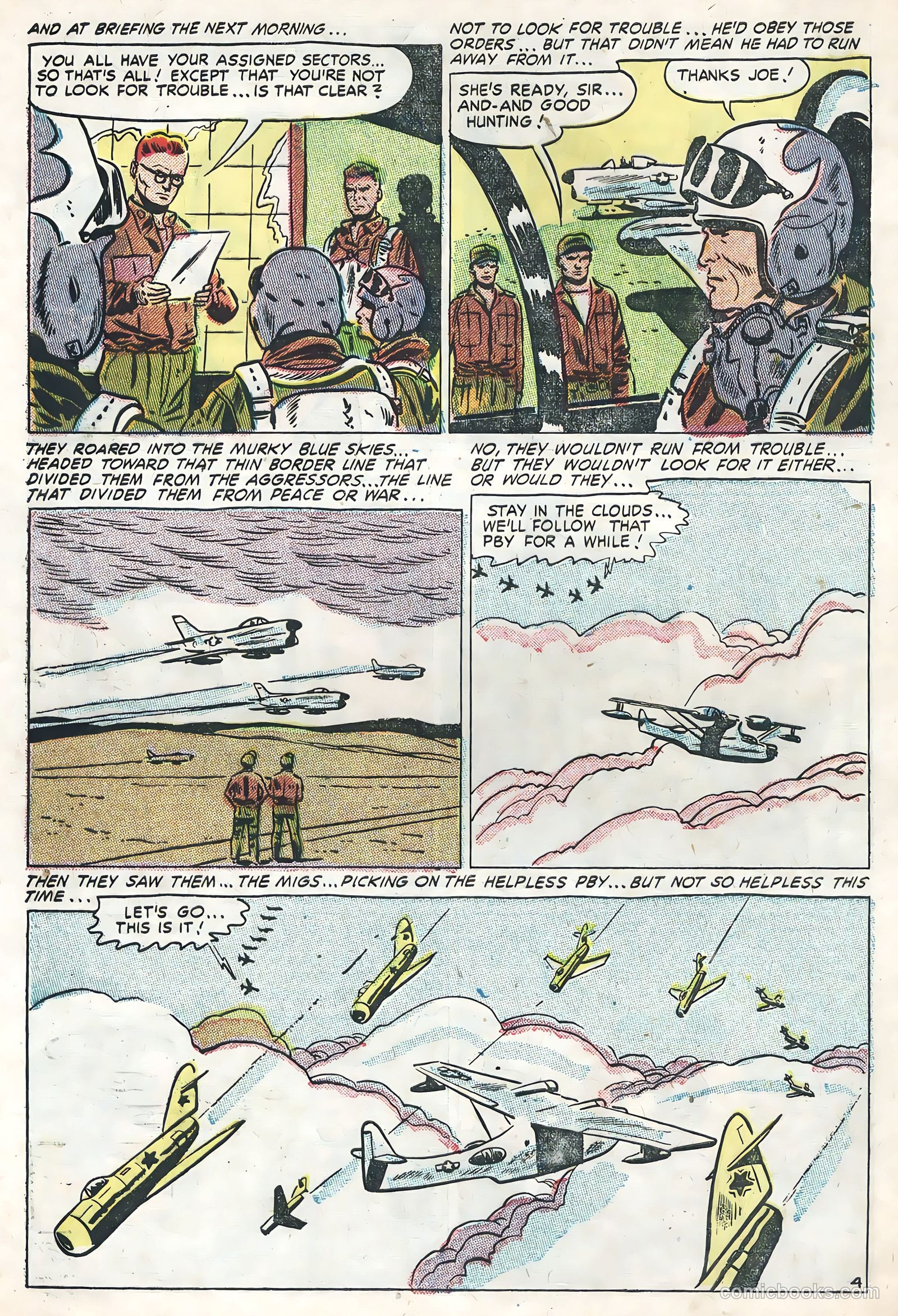 Flying Aces #5 — page 32 of 36