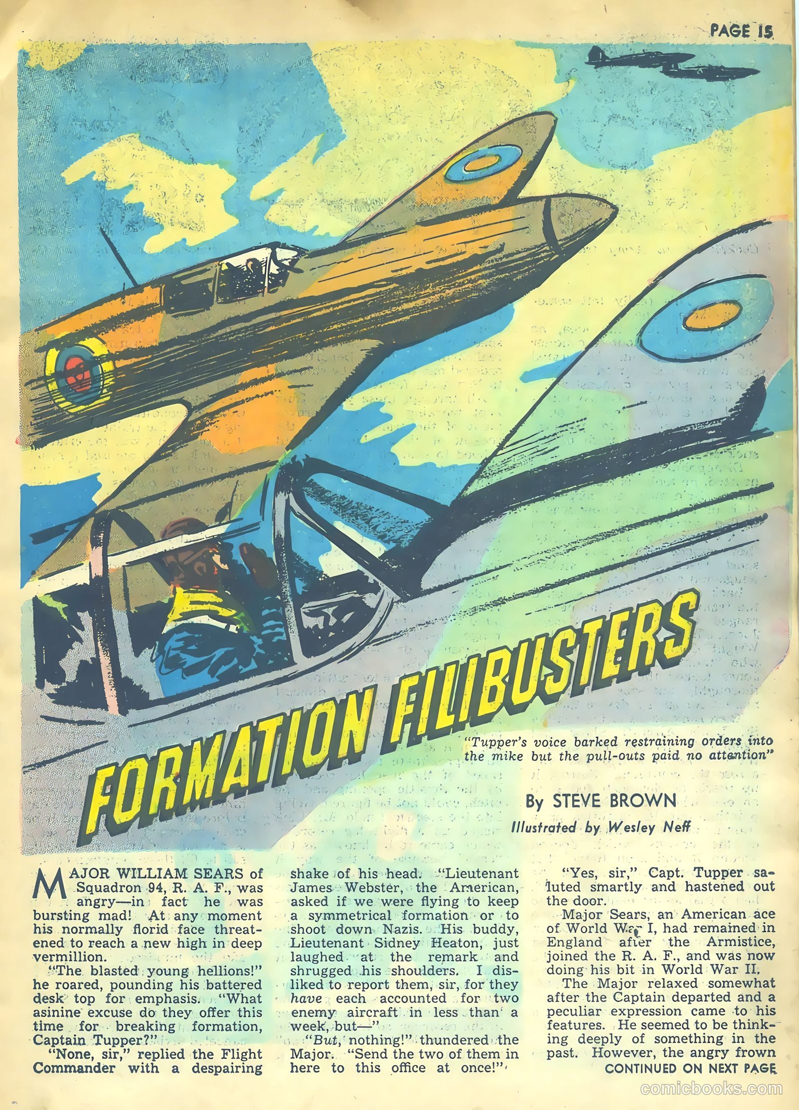 Flying Cadet #3 — page 15 of 60