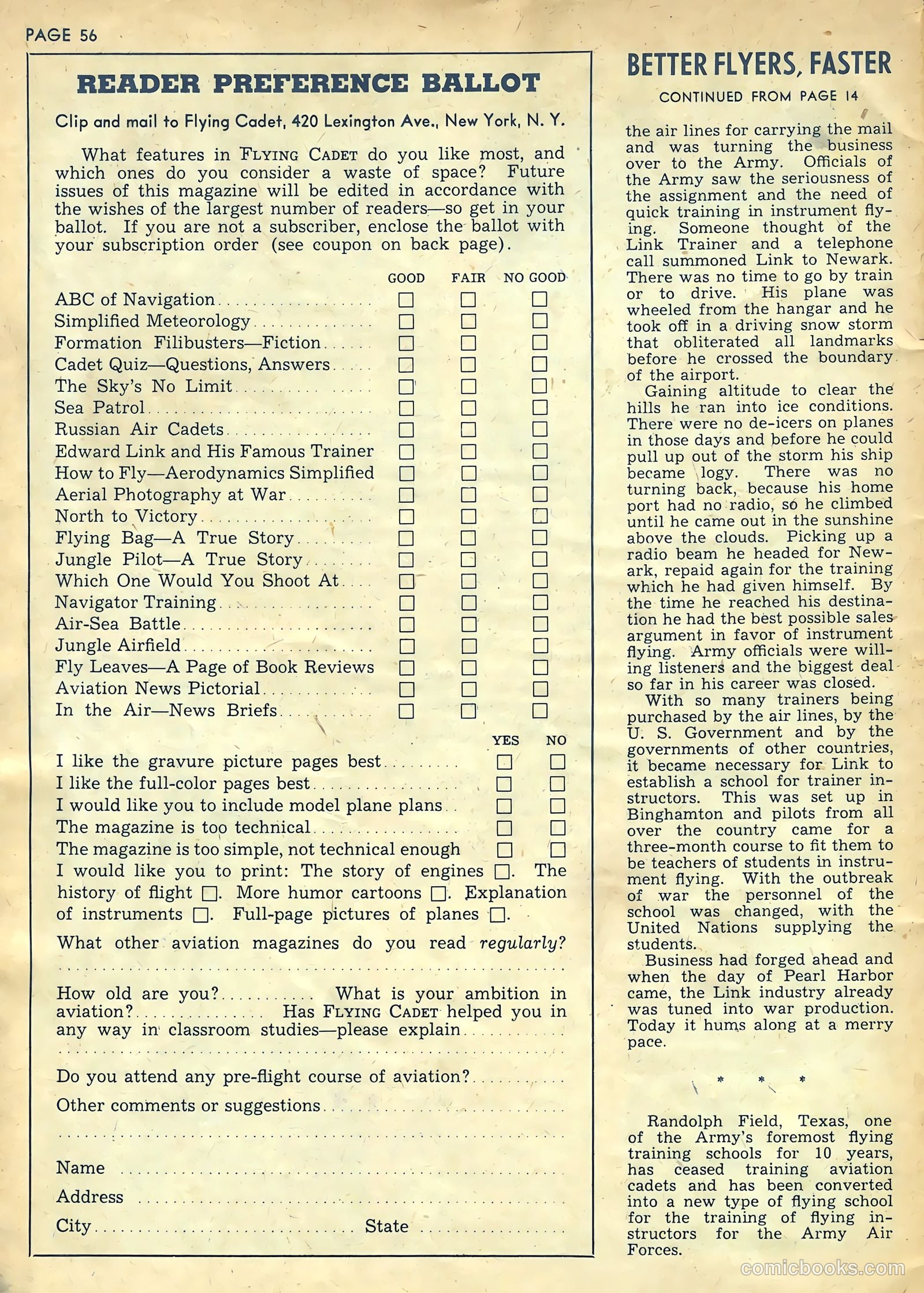 Flying Cadet #3 — page 56 of 60