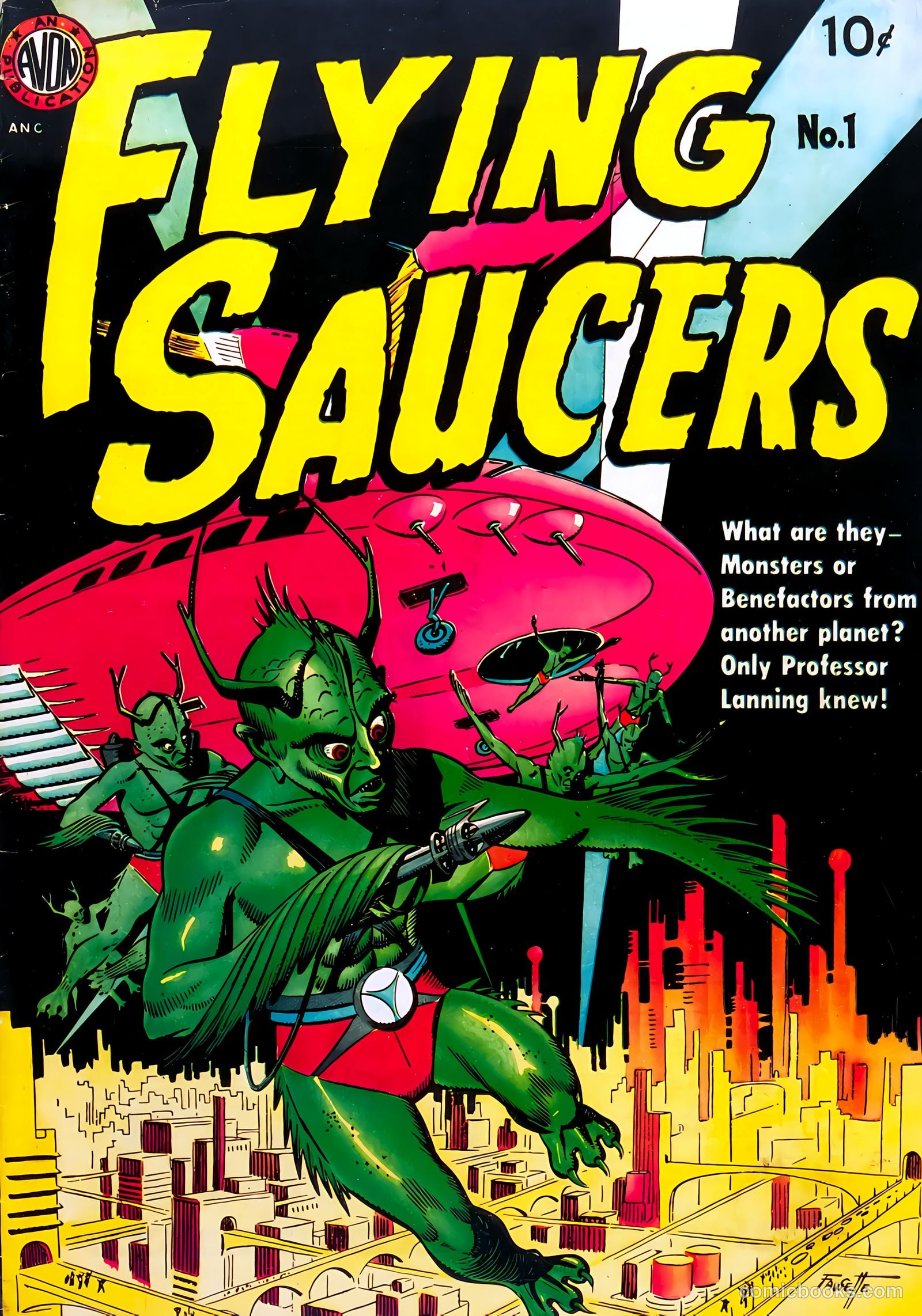 Flying Saucers #1 — page 1 of 36