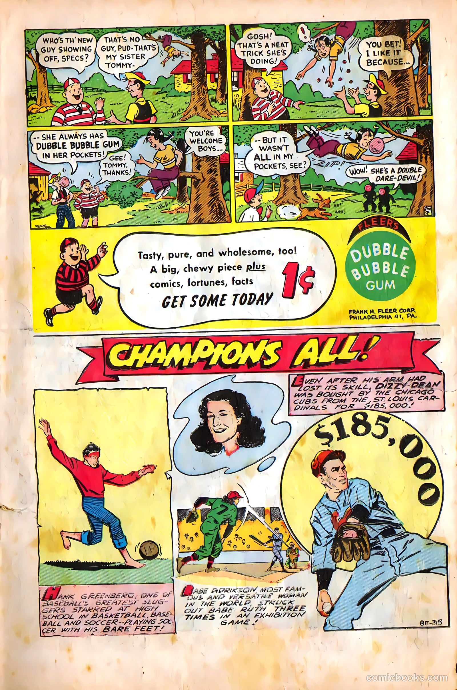 All-Pro Sports Comics #5 — page 11 of 36
