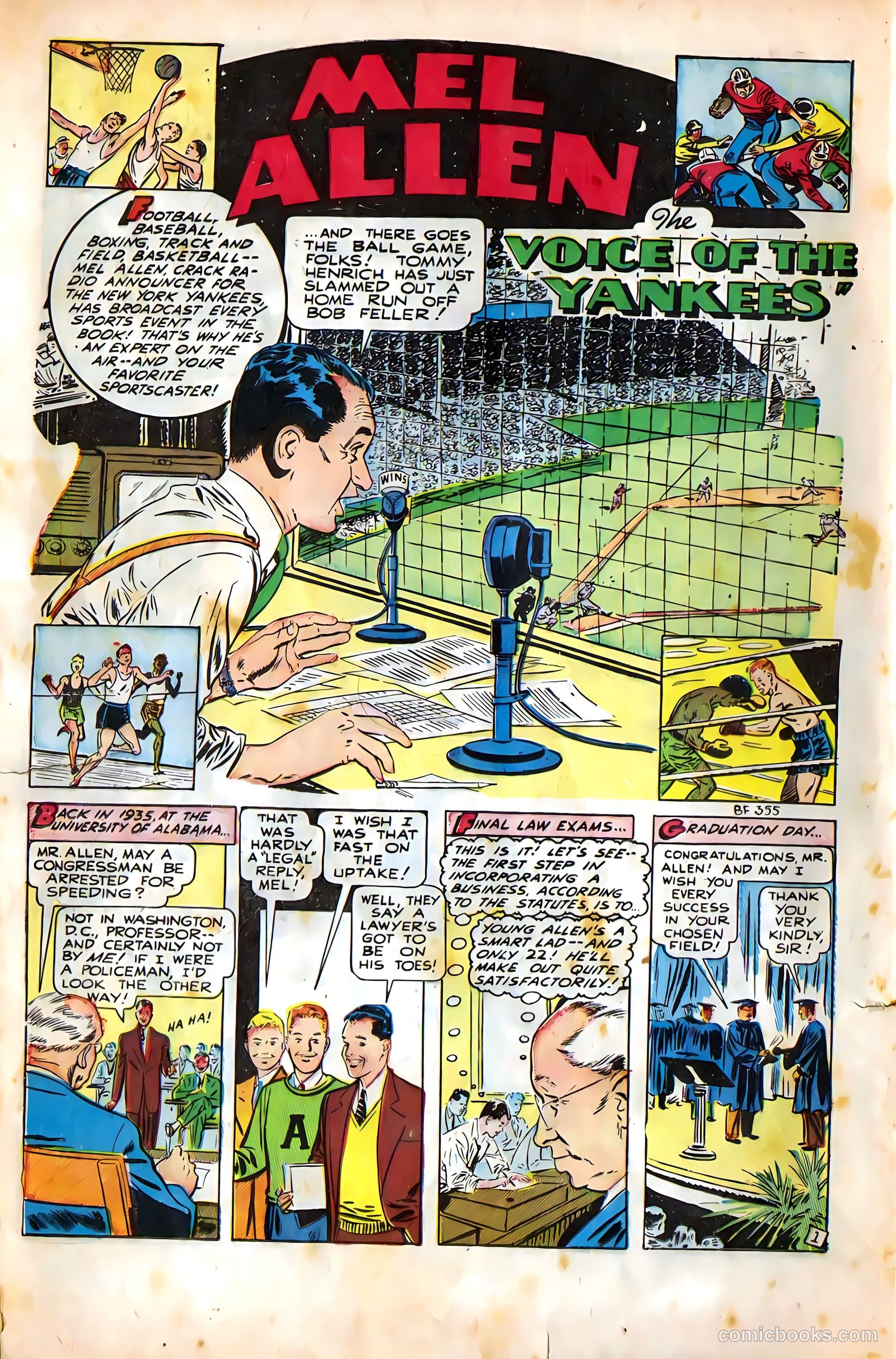 All-Pro Sports Comics #5 — page 12 of 36