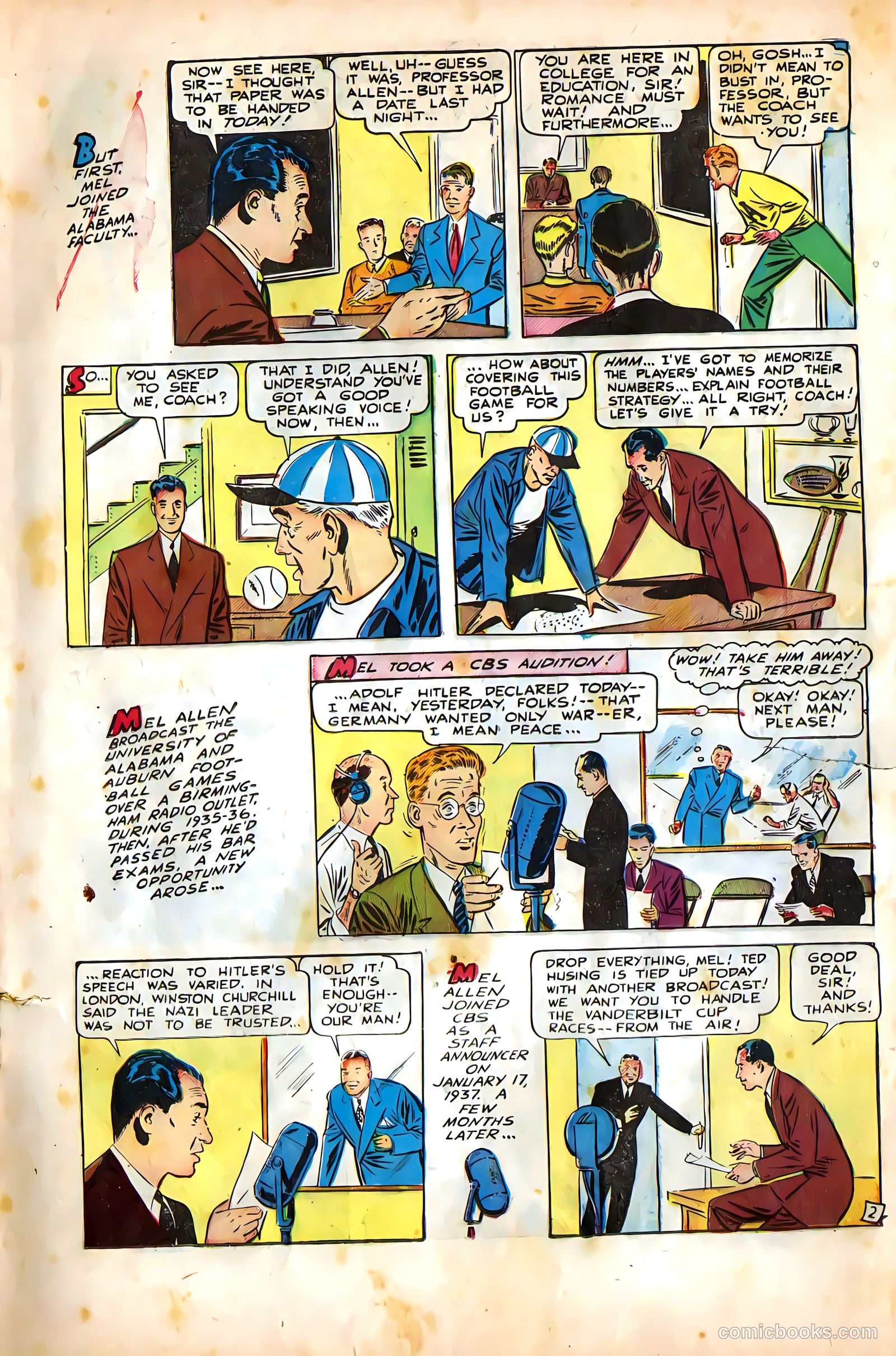 All-Pro Sports Comics #5 — page 13 of 36