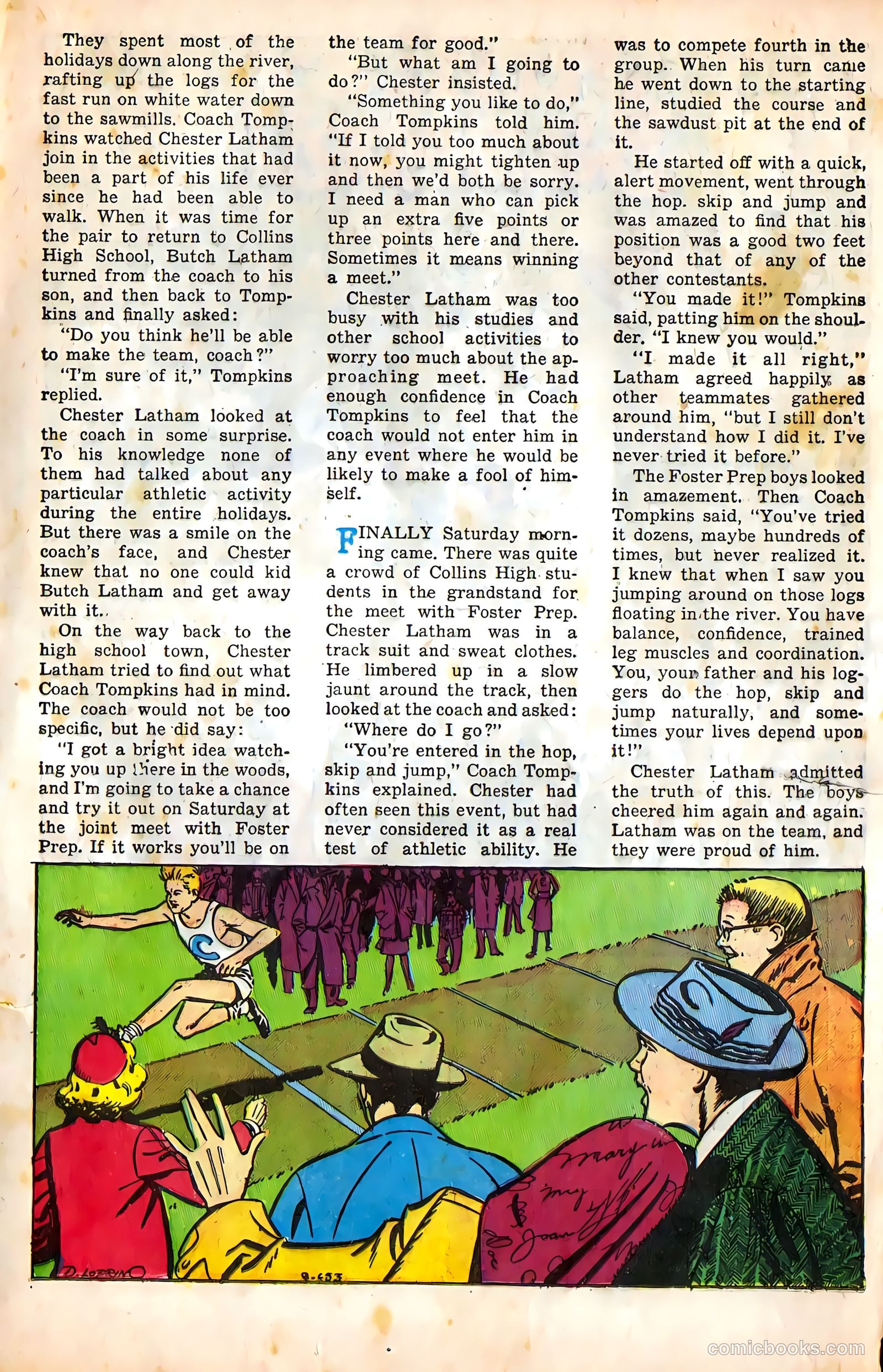 All-Pro Sports Comics #5 — page 17 of 36